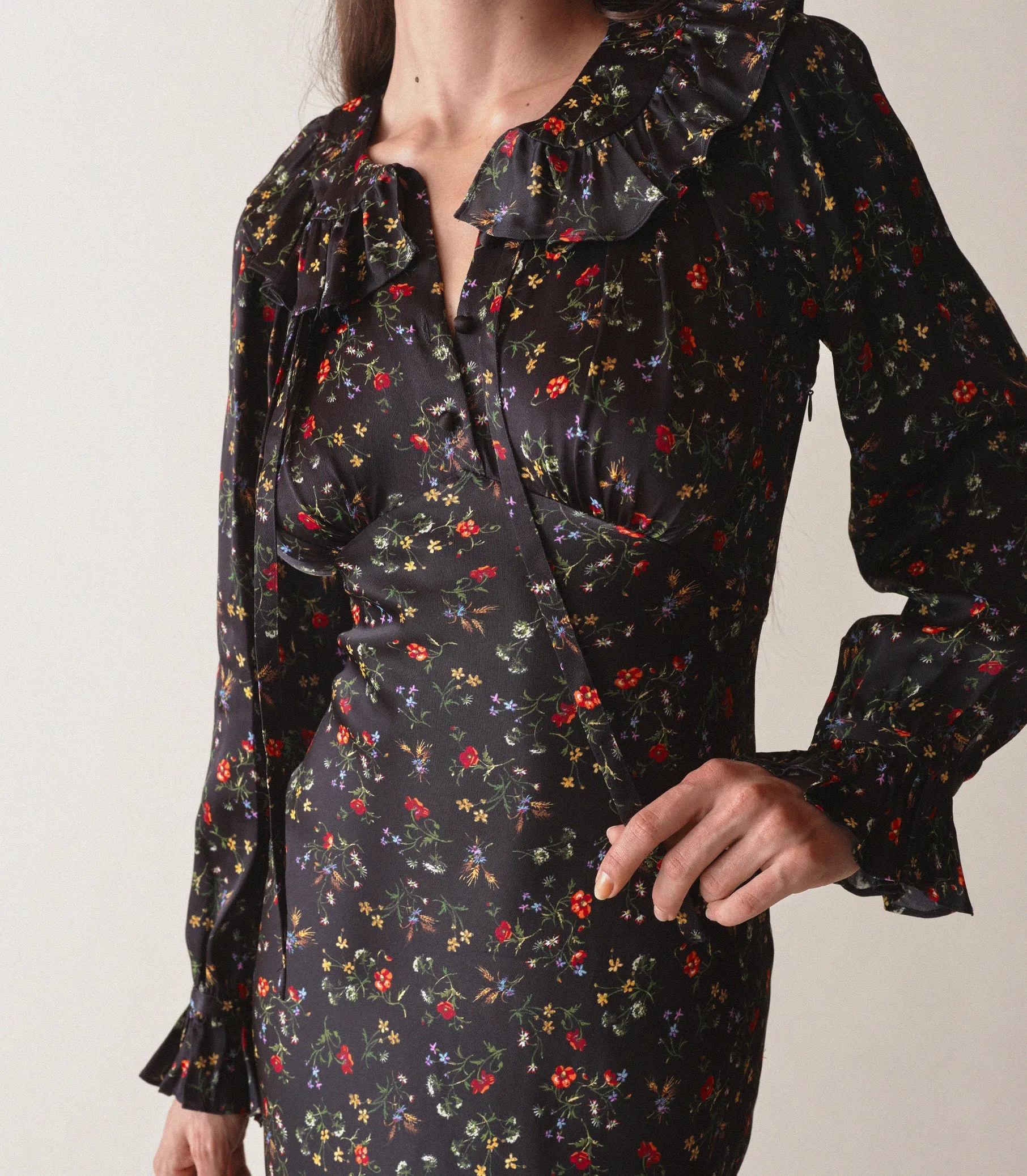 SOLAIRE DRESS -- WINDSWEPT WILDFLOWER sold by Doen product image thumbnail 4