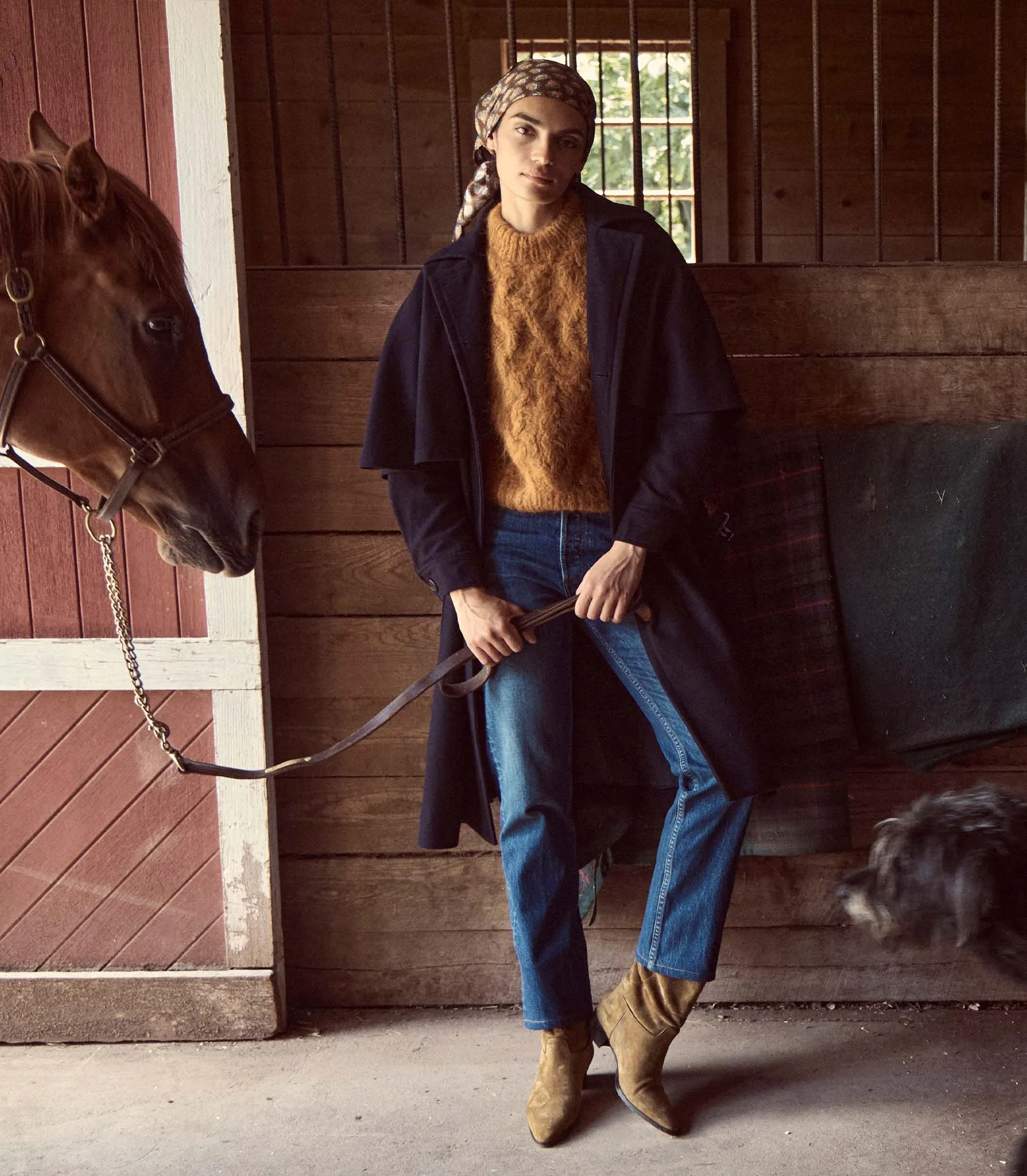 BOLTON COAT -- DEEP NAVY sold by Doen product image thumbnail 2