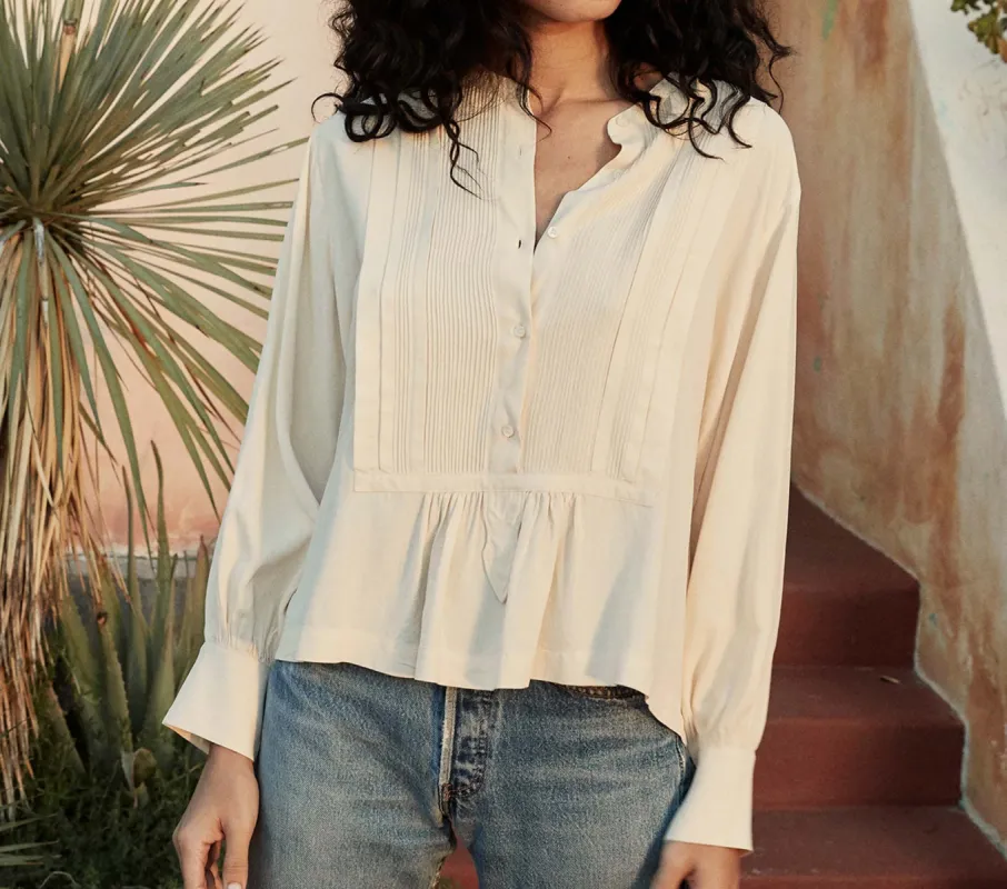 HMD -- JUDIE TOP -- IVORY sold by Doen