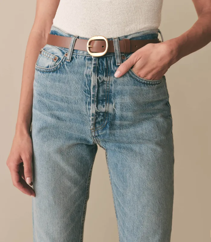 WYATT BELT -- RUSSET sold by Doen