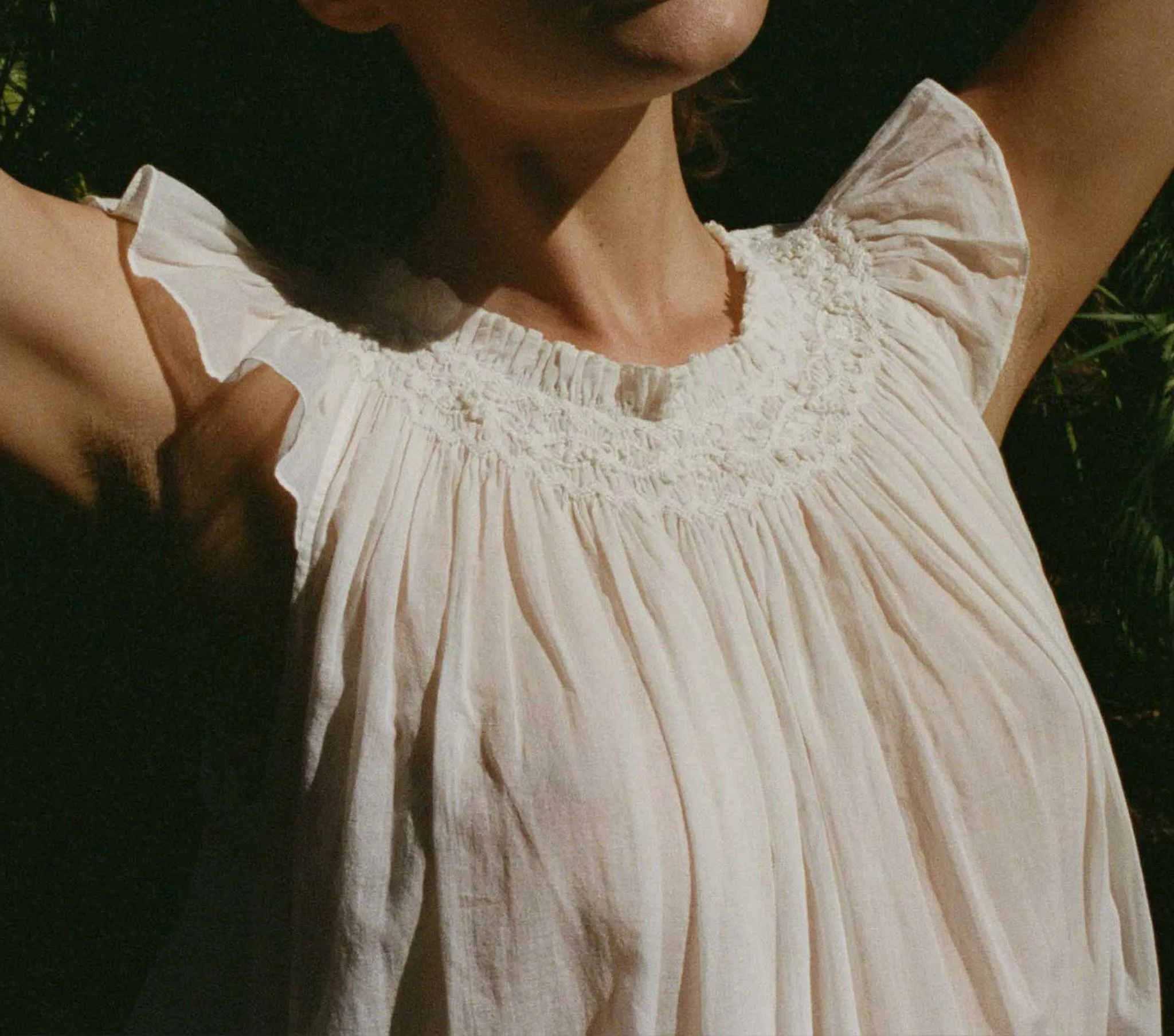 LOVISA NIGHTGOWN -- SALT sold by Doen product image thumbnail 2