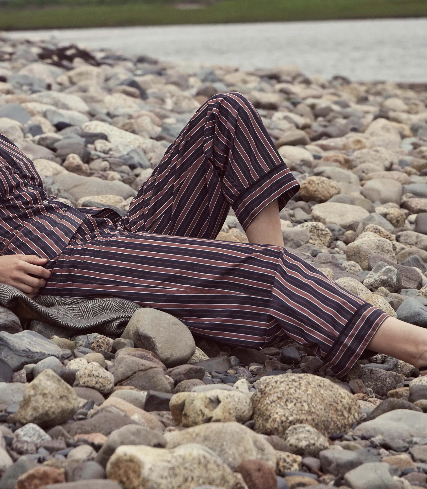 CACIA PANT -- HUDSON STRIPE sold by Doen product image thumbnail 4