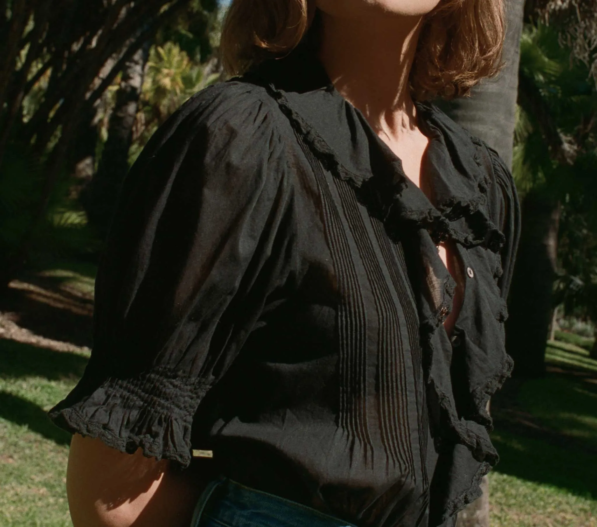 HMD -- HENRI TOP -- BLACK sold by Doen product image thumbnail 5