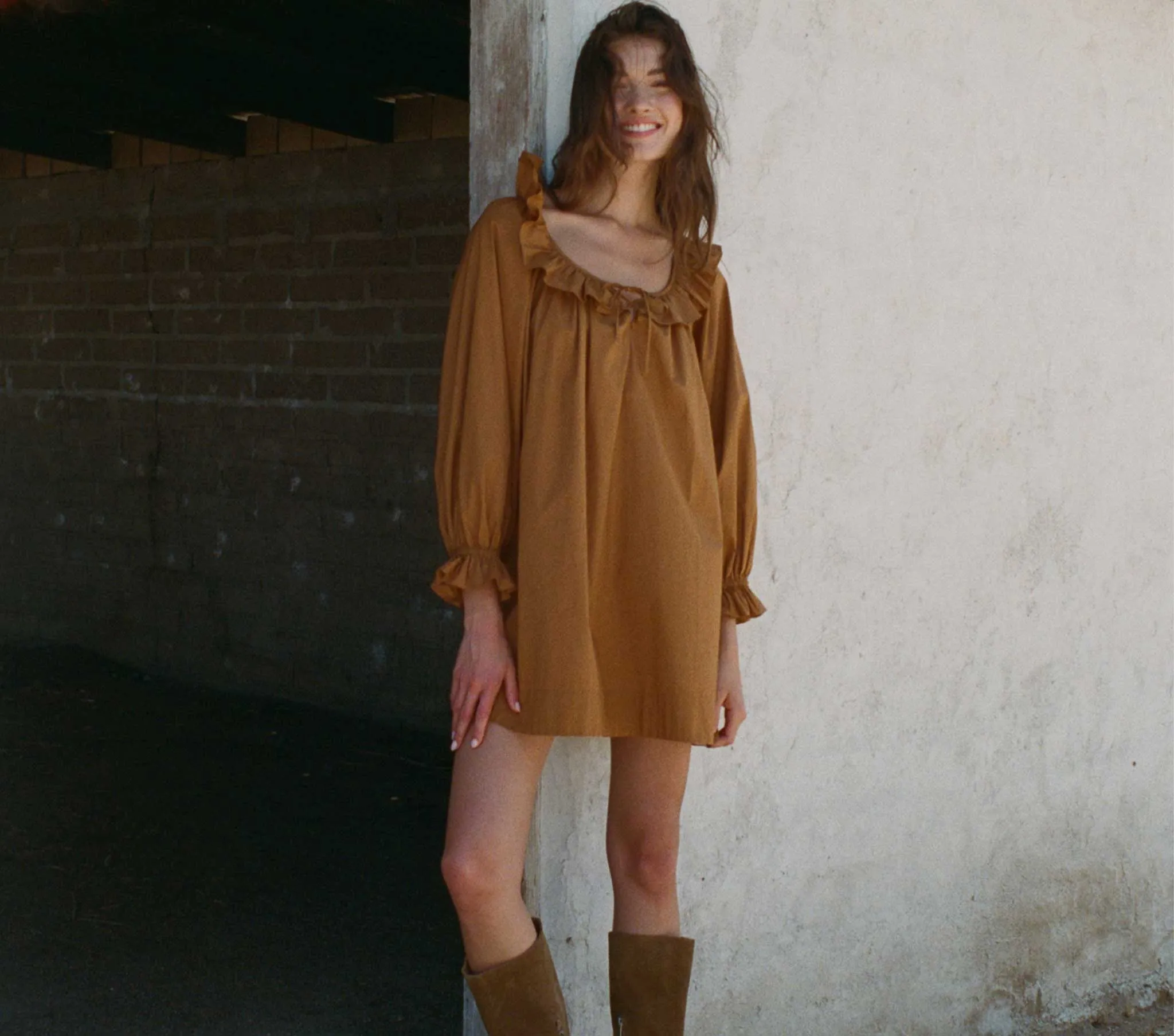 HMD -- JILLIAN DRESS -- FOXTAIL sold by Doen product image thumbnail 4