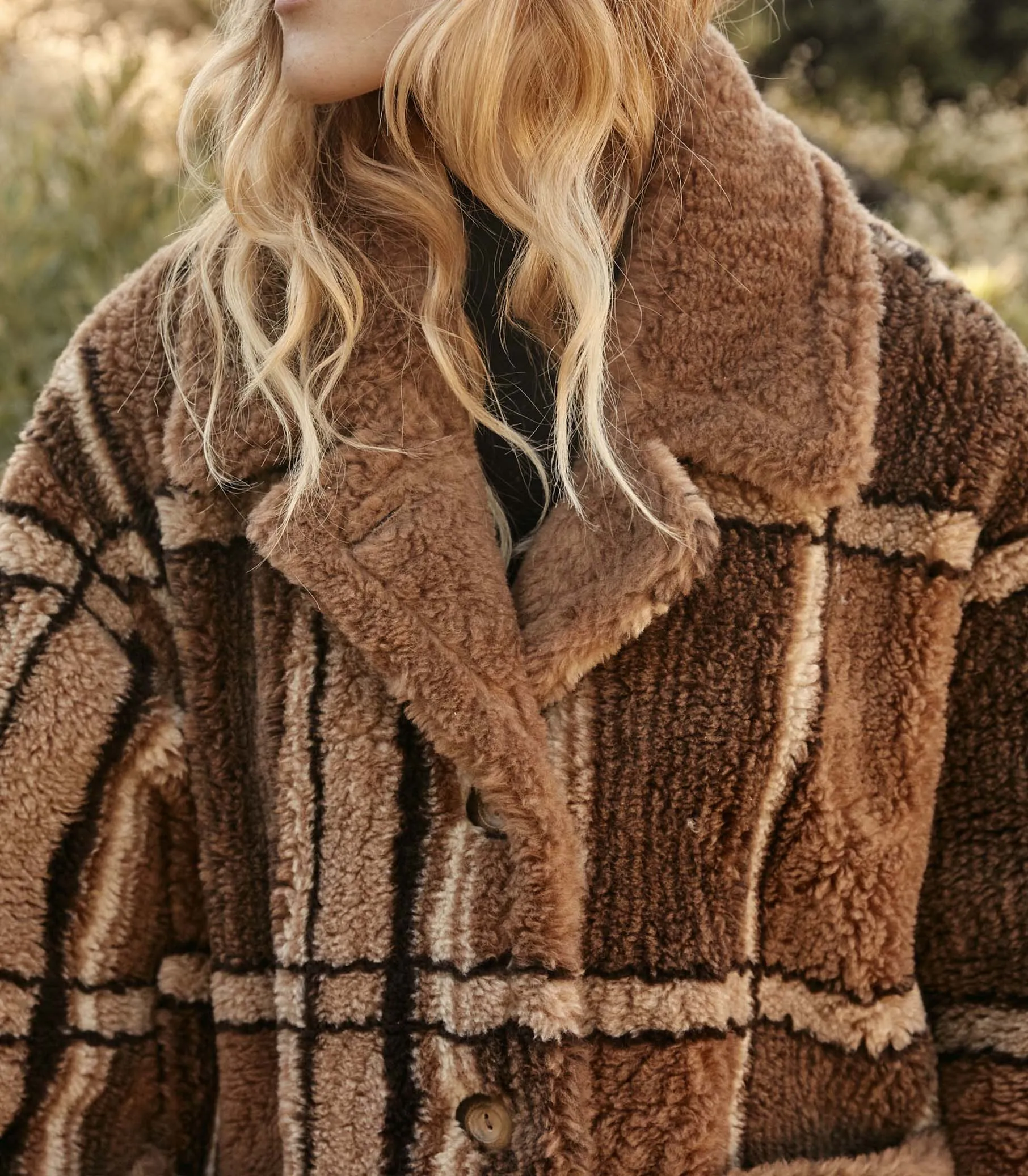 EASTON COAT -- CHARCOAL SIERRA PLAID sold by Doen product image thumbnail 5