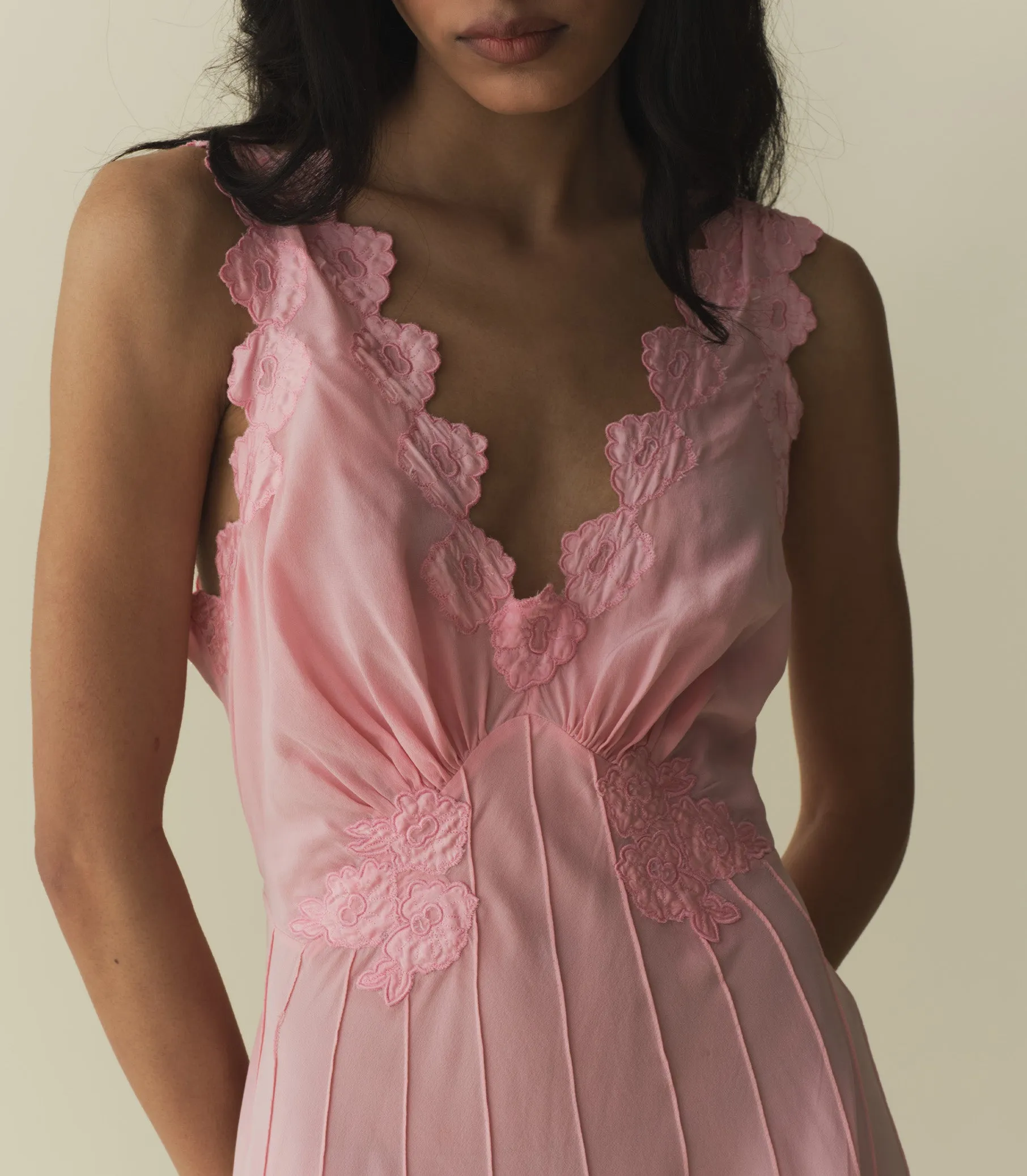 KELIS DRESS -- ABELIA PINK sold by Doen product image thumbnail 2