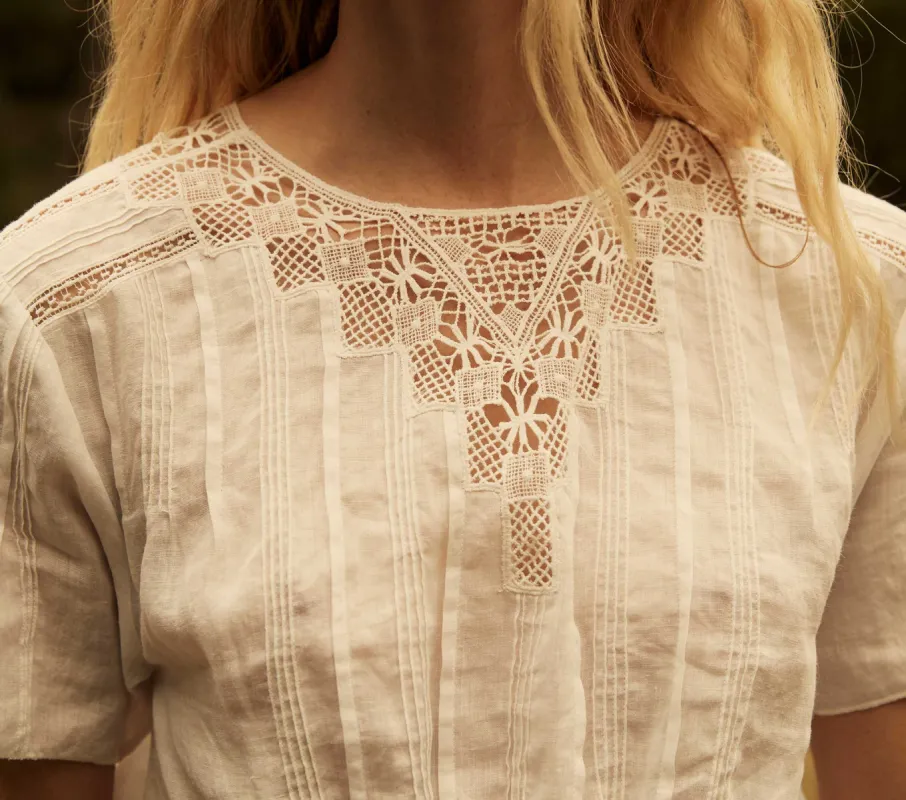 HMD -- ARTEMIS TOP -- SALT sold by Doen