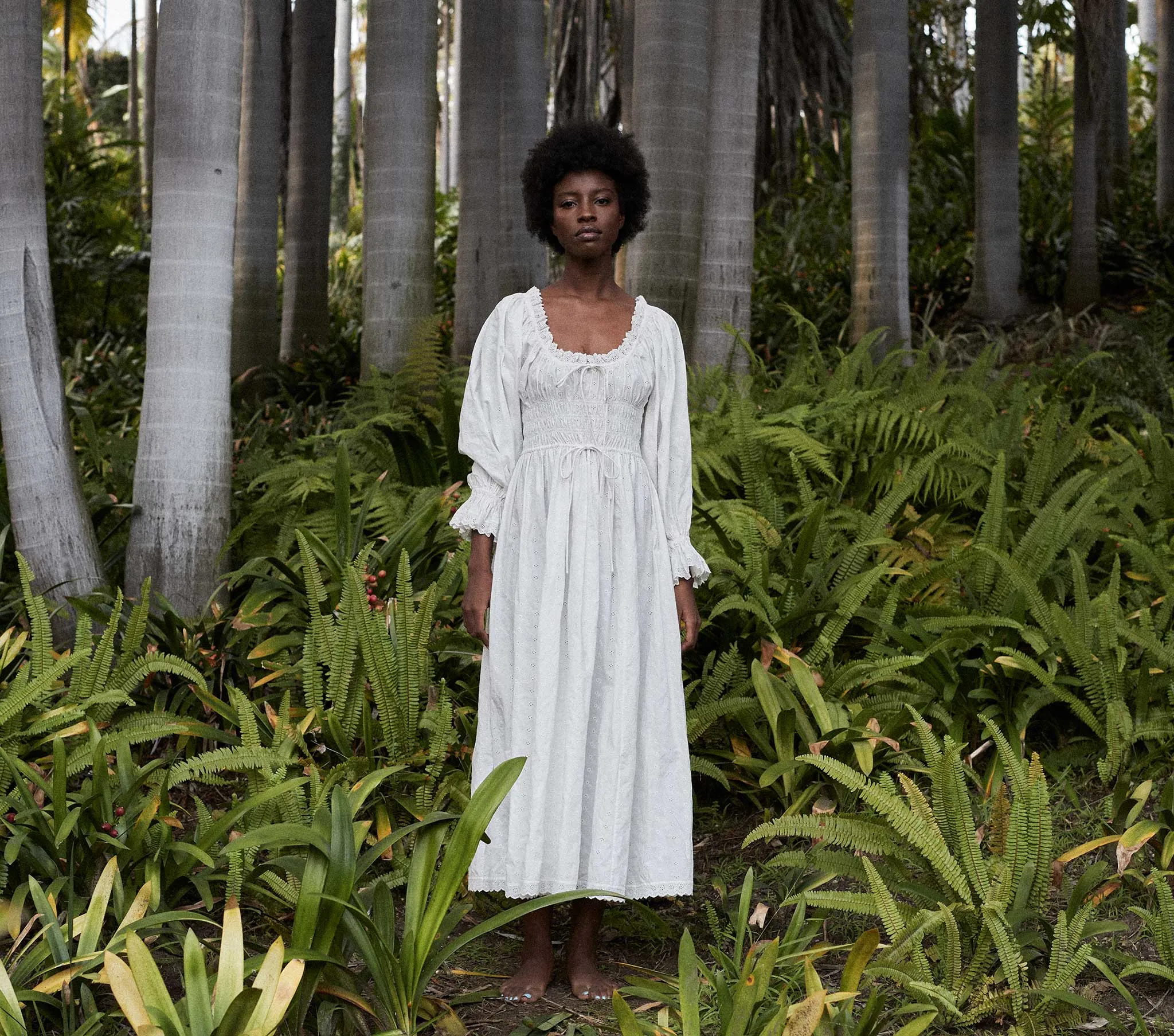 HMD -- ISOLDE DRESS -- SALT sold by Doen