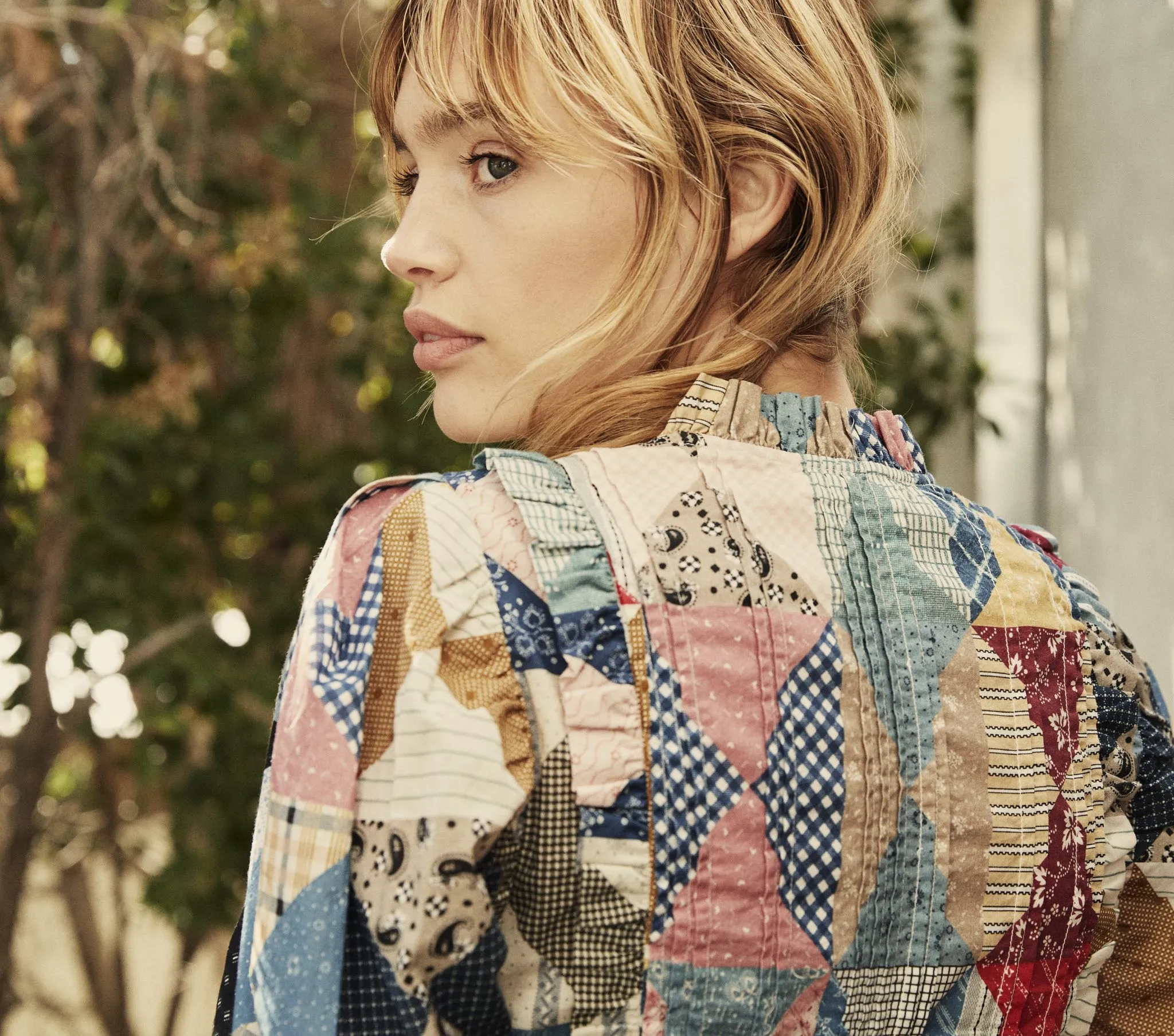 HMD -- AMADINE TOP -- PATCHWORK PRINT sold by Doen product image thumbnail 5