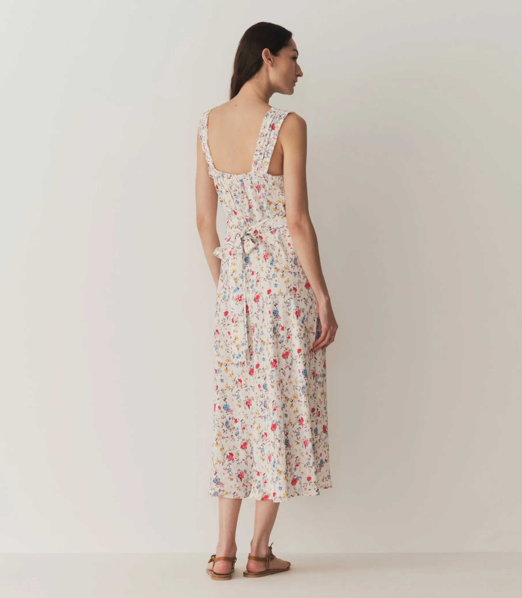ASCELLA DRESS -- BLANC FLOWERING MEADOW sold by Doen product image thumbnail 4