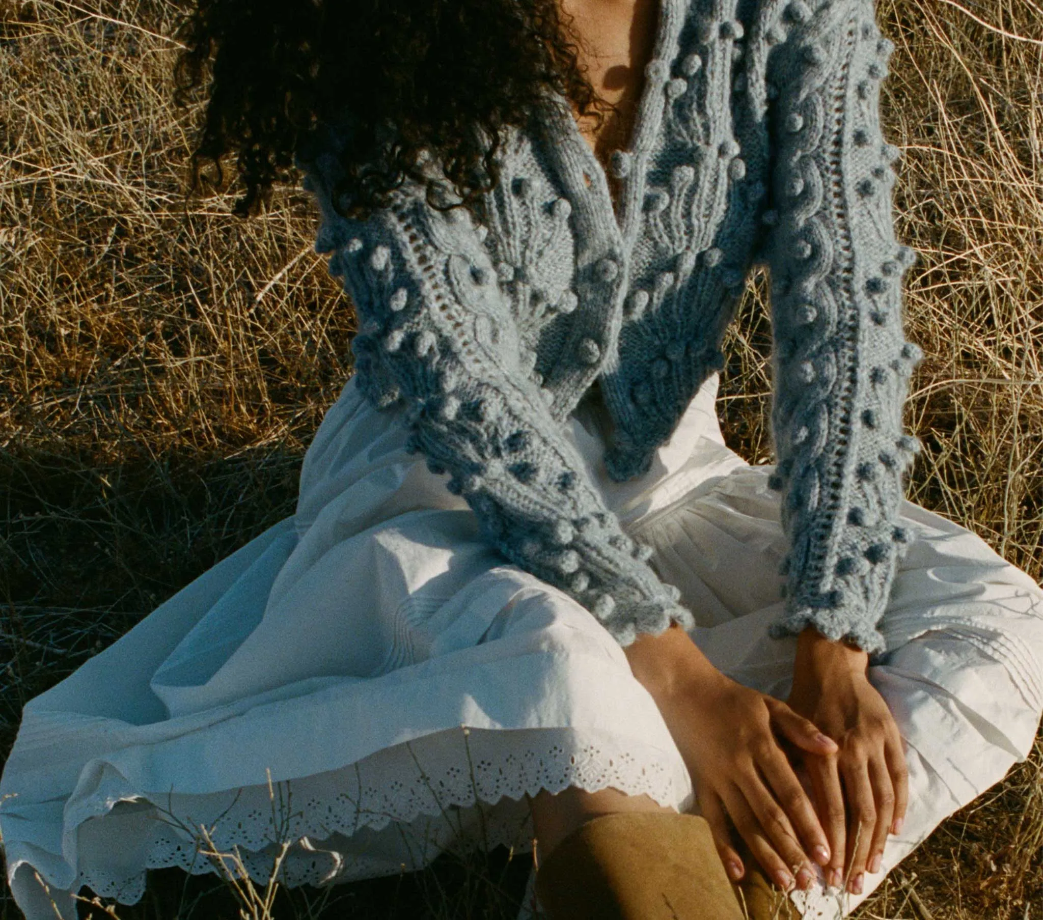 HMD -- ISADORA CARDIGAN -- BAY BREEZE sold by Doen product image thumbnail 3