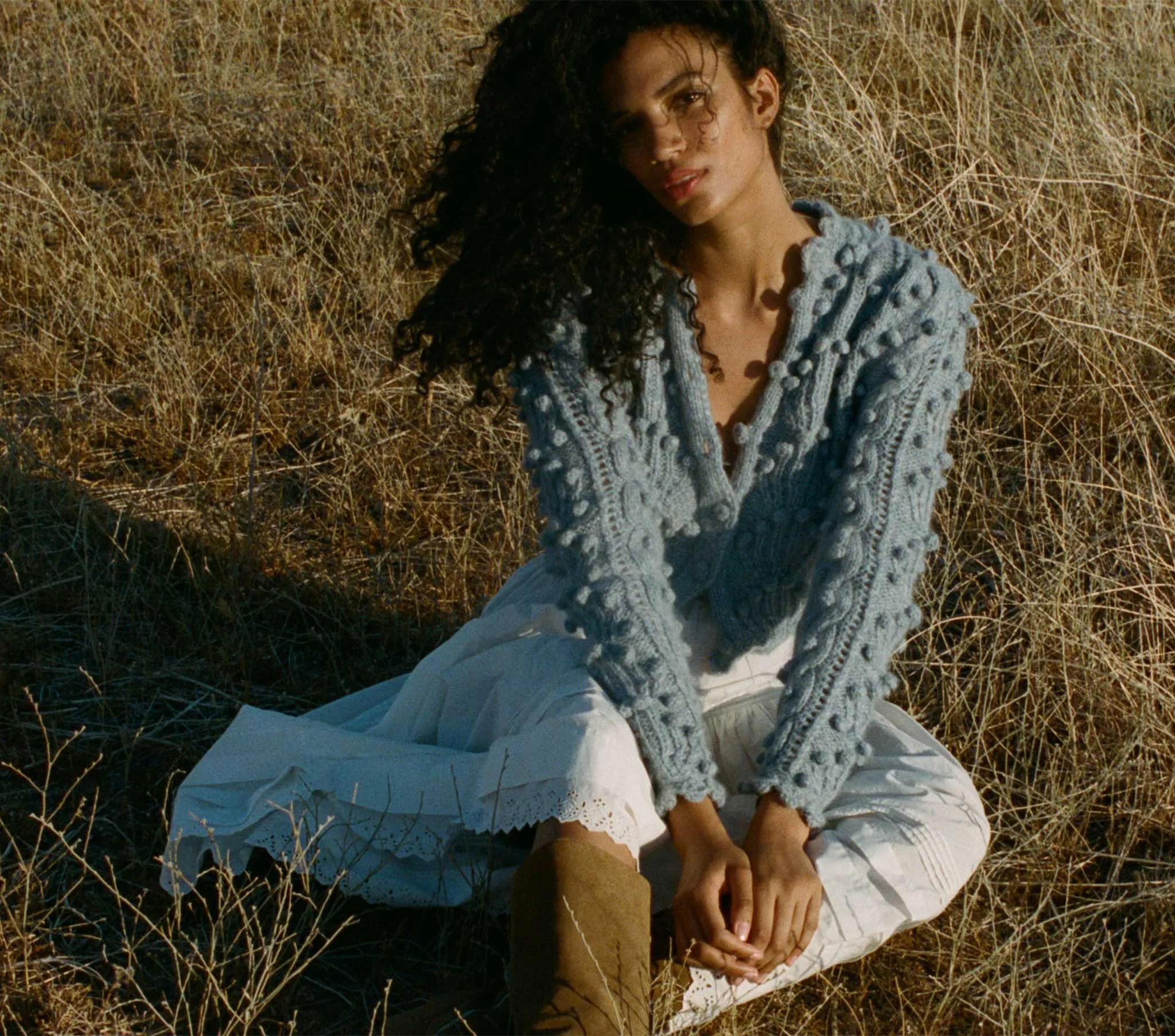 HMD -- ISADORA CARDIGAN -- BAY BREEZE sold by Doen product image thumbnail 2