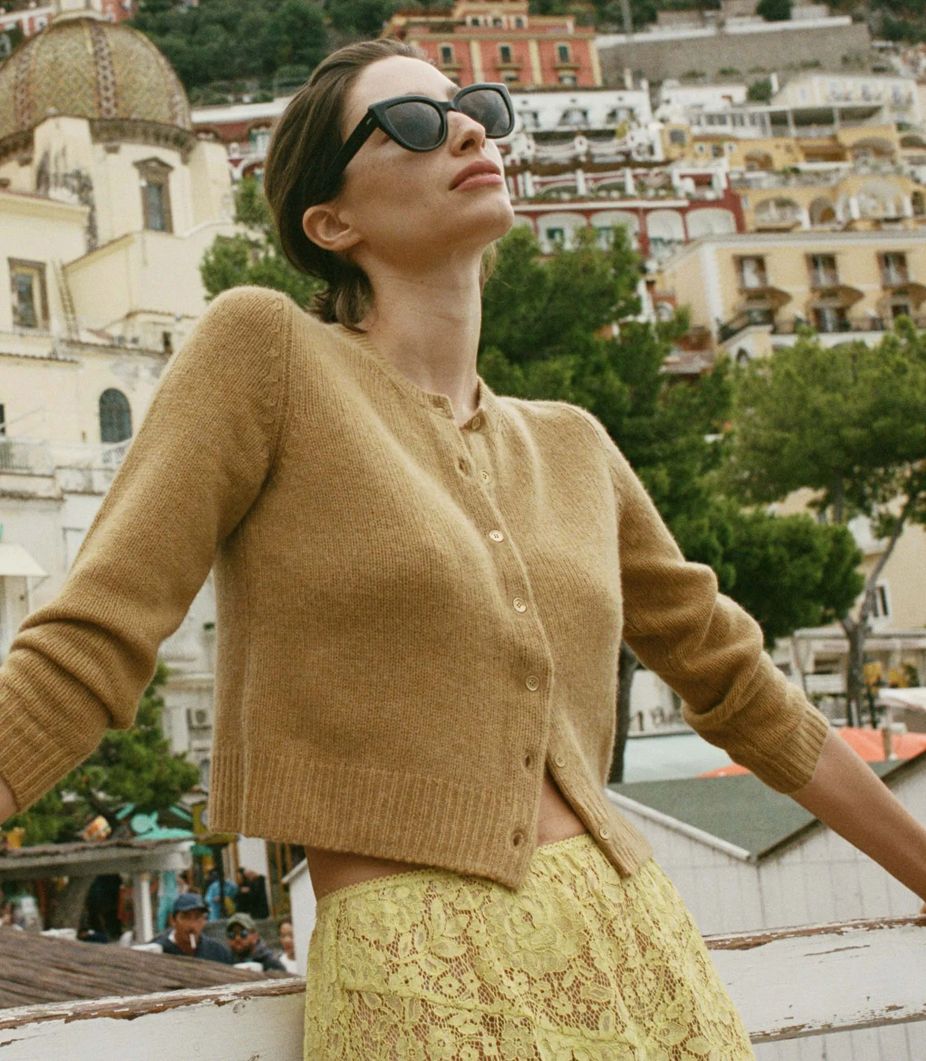 DANAE CARDIGAN -- TEAK sold by Doen