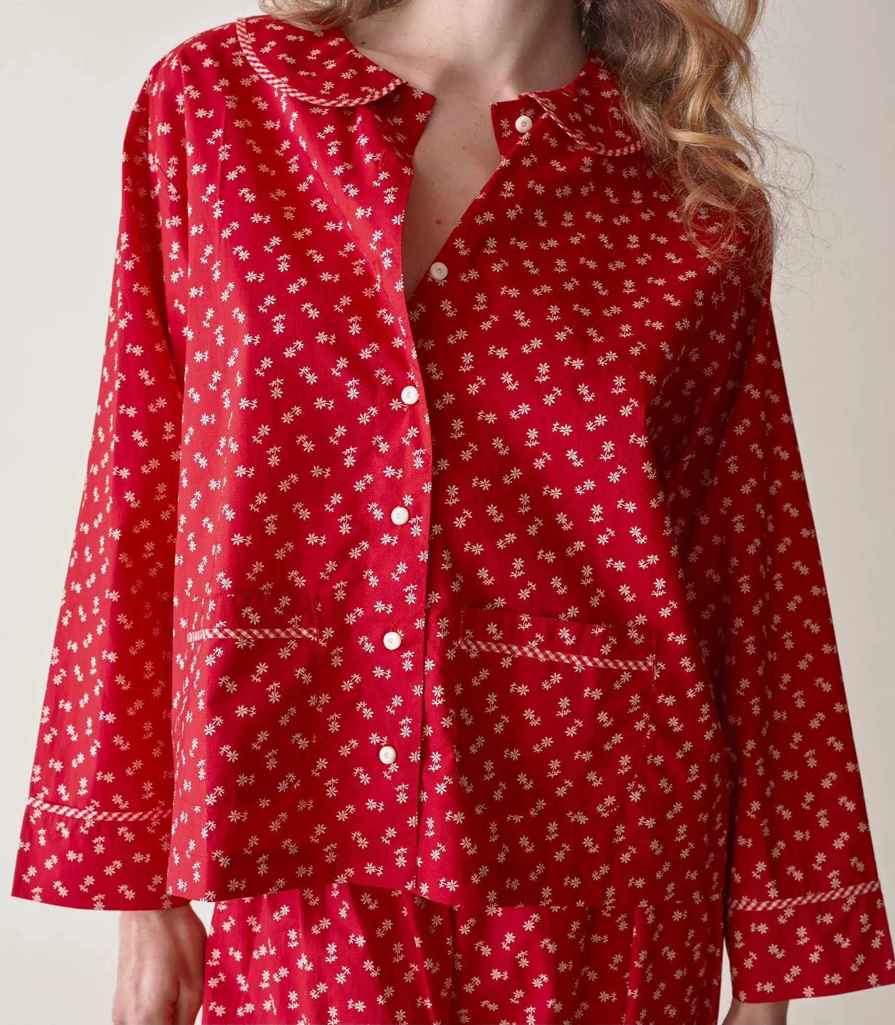 HMD -- PAZ PAJAMA -- POMME ROUGE CALICO sold by Doen product image thumbnail 4