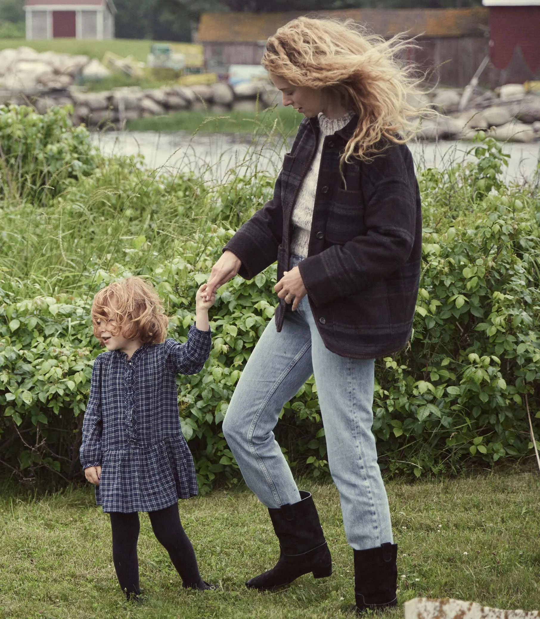 CAMILO JACKET -- VALLEJO STRIPE sold by Doen