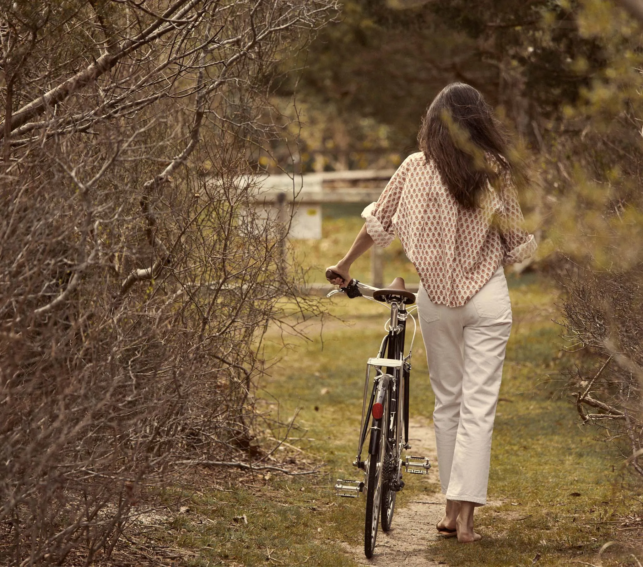 HMD -- THE JANE BLOUSE -- TRAVELER BLOCK PRINT sold by Doen product image thumbnail 4