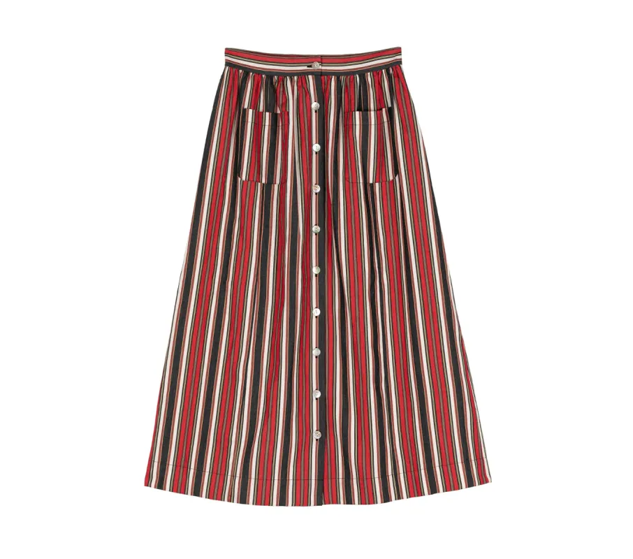 HMD -- AMARIS SKIRT -- MONTECITO STRIPE sold by Doen