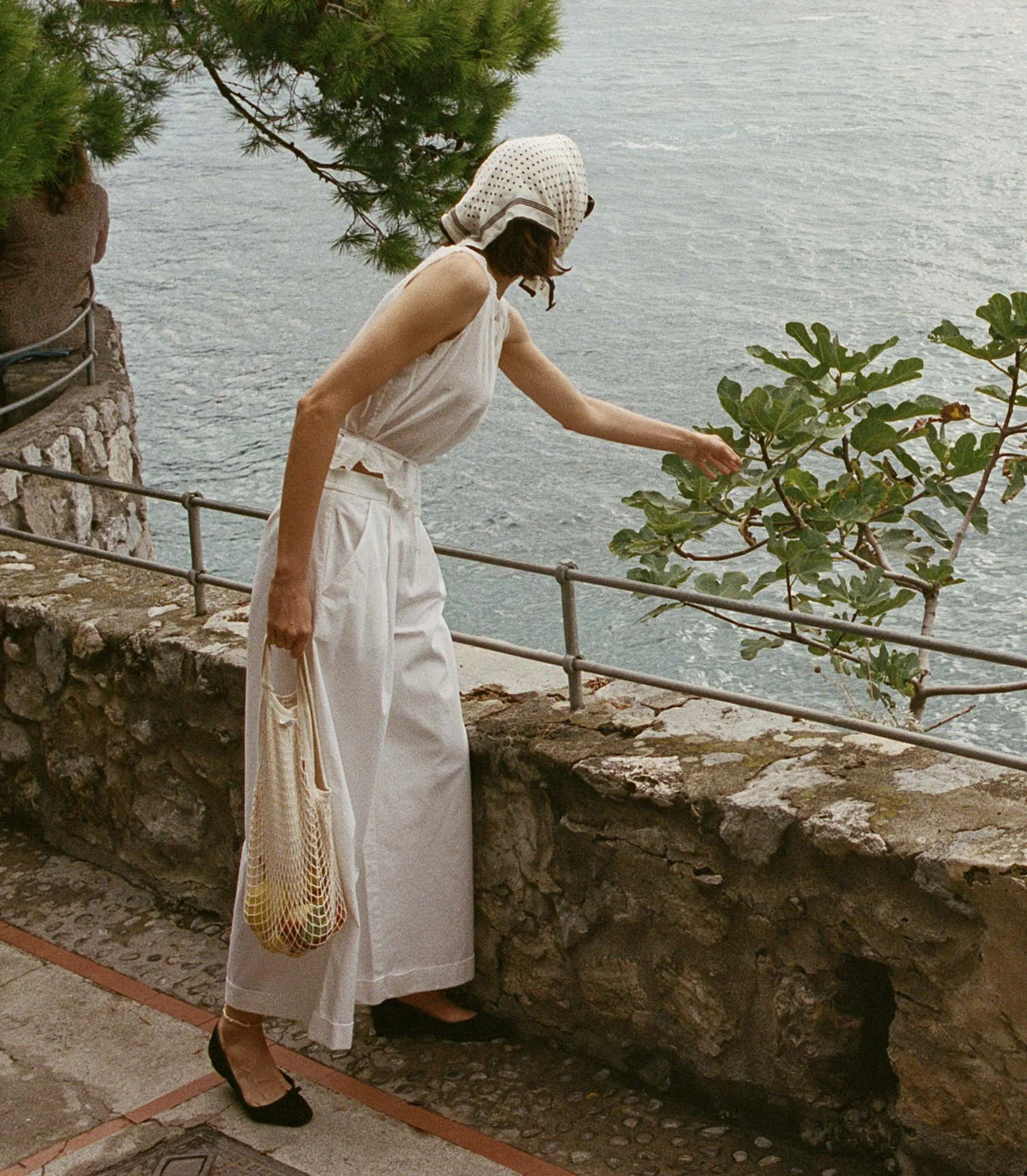 ODETTE BALLET FLAT -- BLACK KID SUEDE sold by Doen product image thumbnail 3