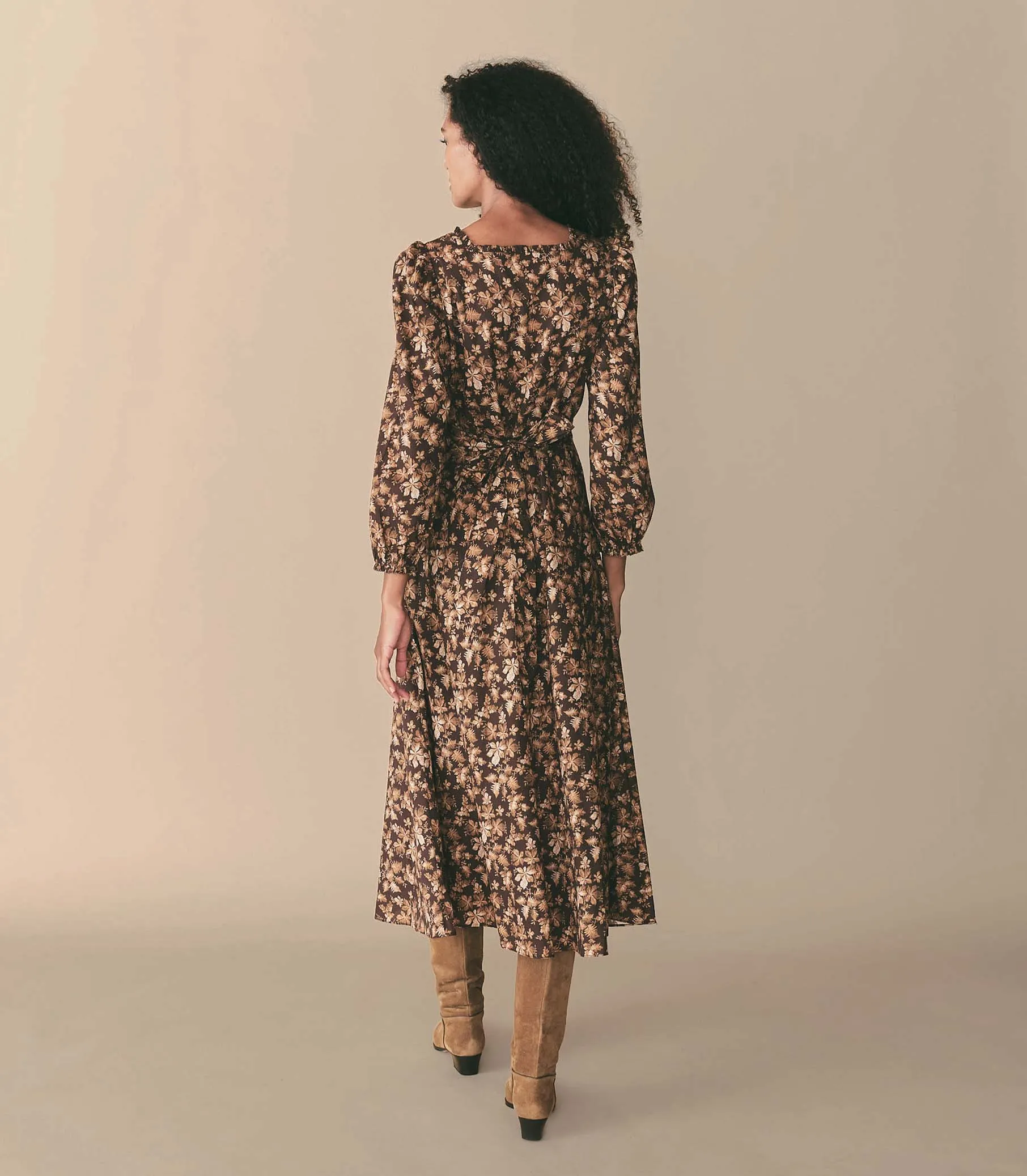 GINETTA DRESS -- FERN GROVE FLORAL sold by Doen product image thumbnail 4