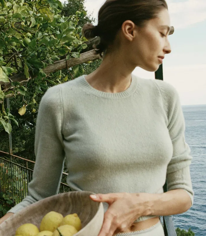 GIDEA SWEATER -- TIDEPOOL sold by Doen