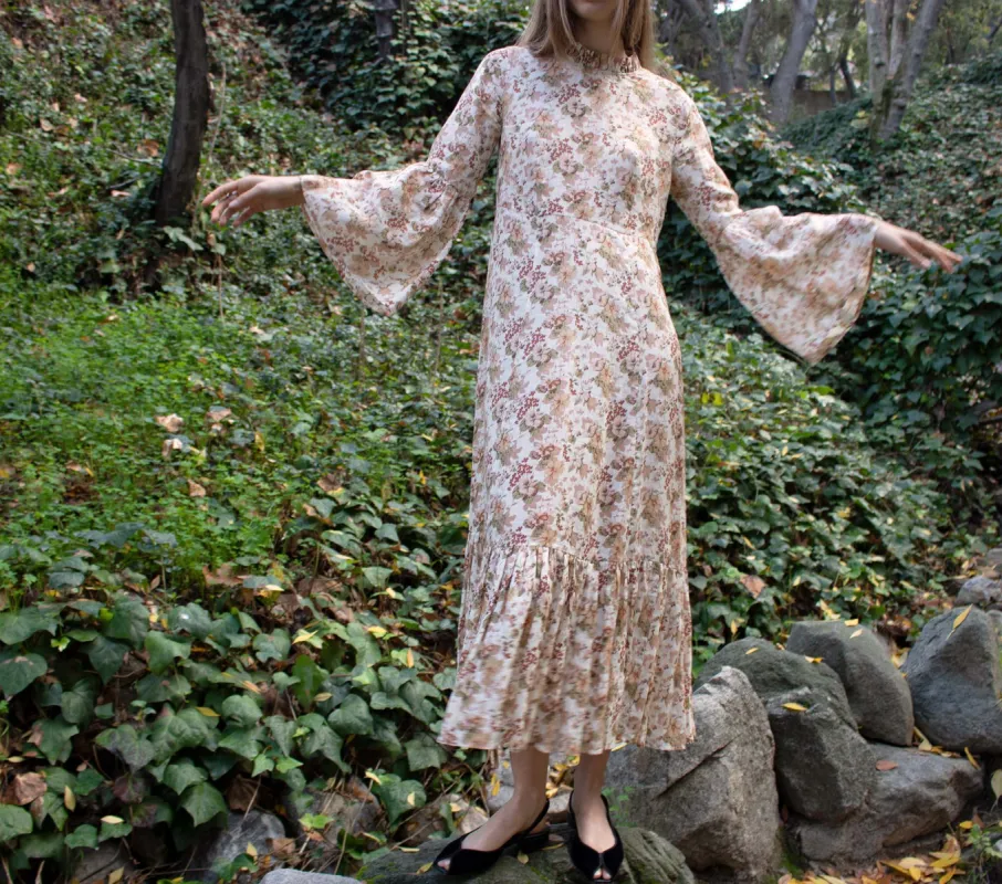 HMD -- ADELAIDE DRESS -- CANYON FLORAL PRINT sold by Doen
