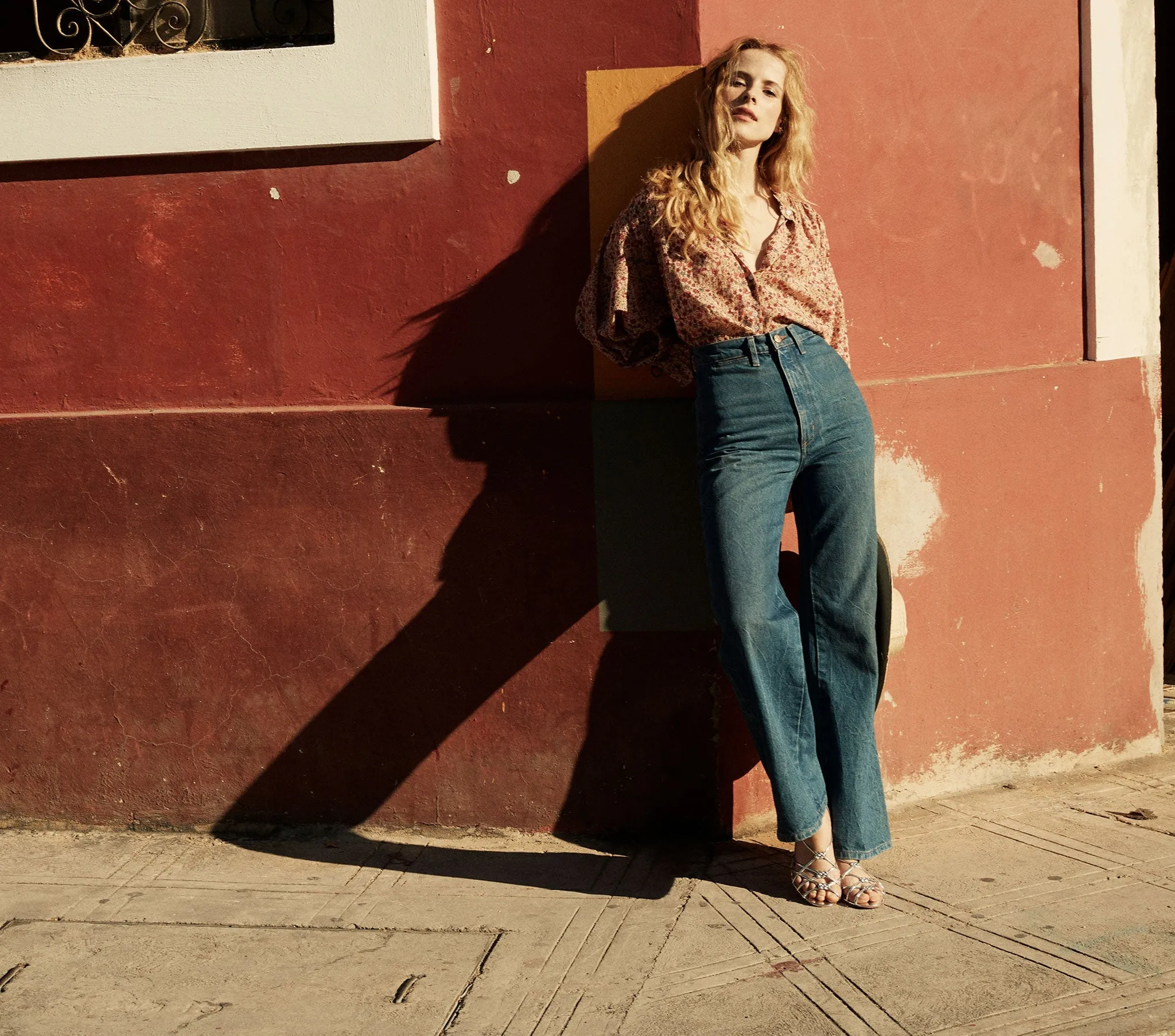 HMD -- ROSE TOP -- PINK VALLEY FLORAL sold by Doen product image thumbnail 3