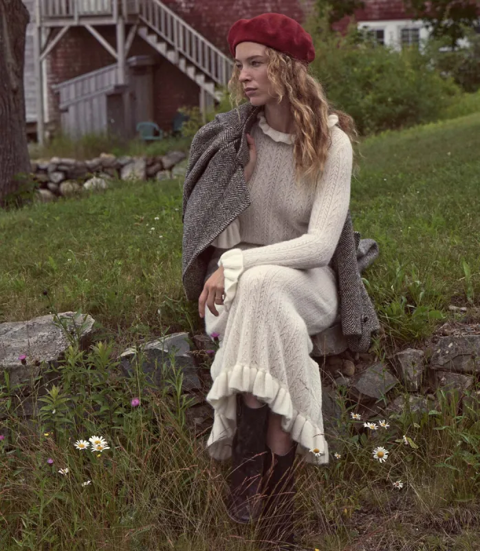 ESTELLA DRESS -- CREME sold by Doen