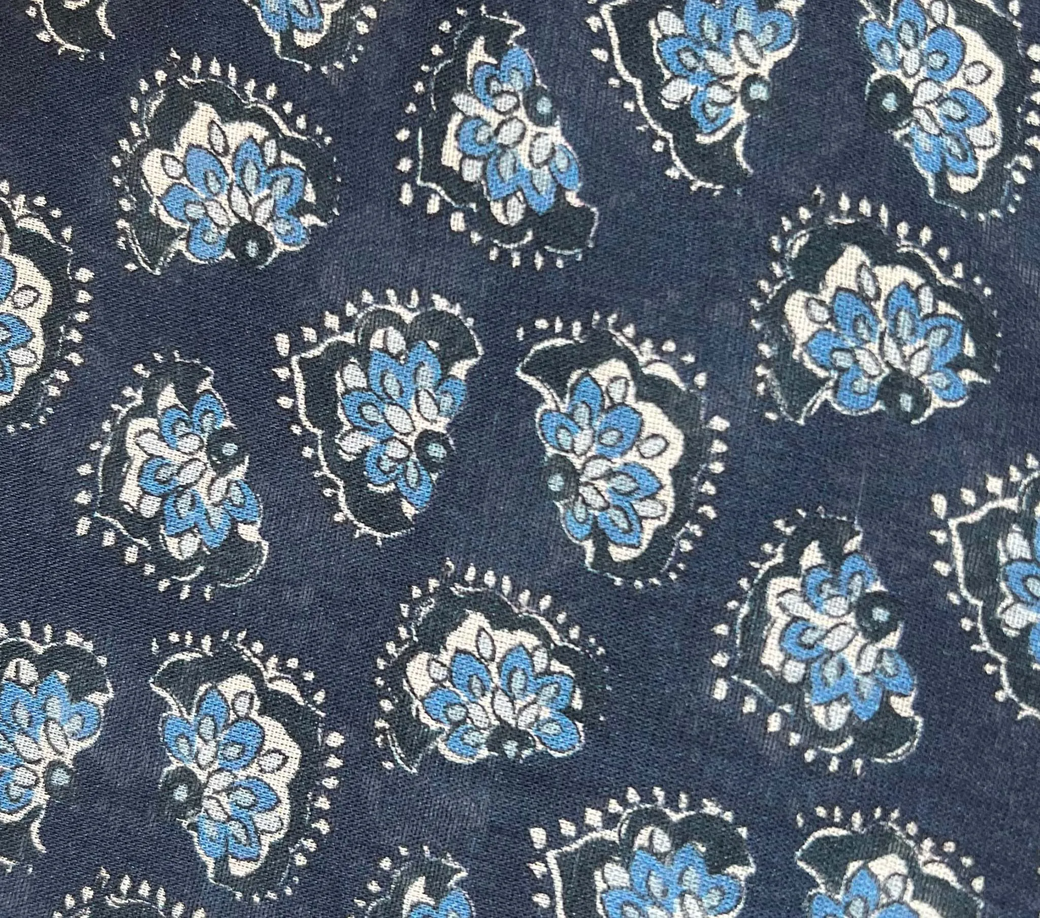 HMD -- EMMARETTA DRESS -- BLEU BEDFORD PAISLEY sold by Doen product image thumbnail 3