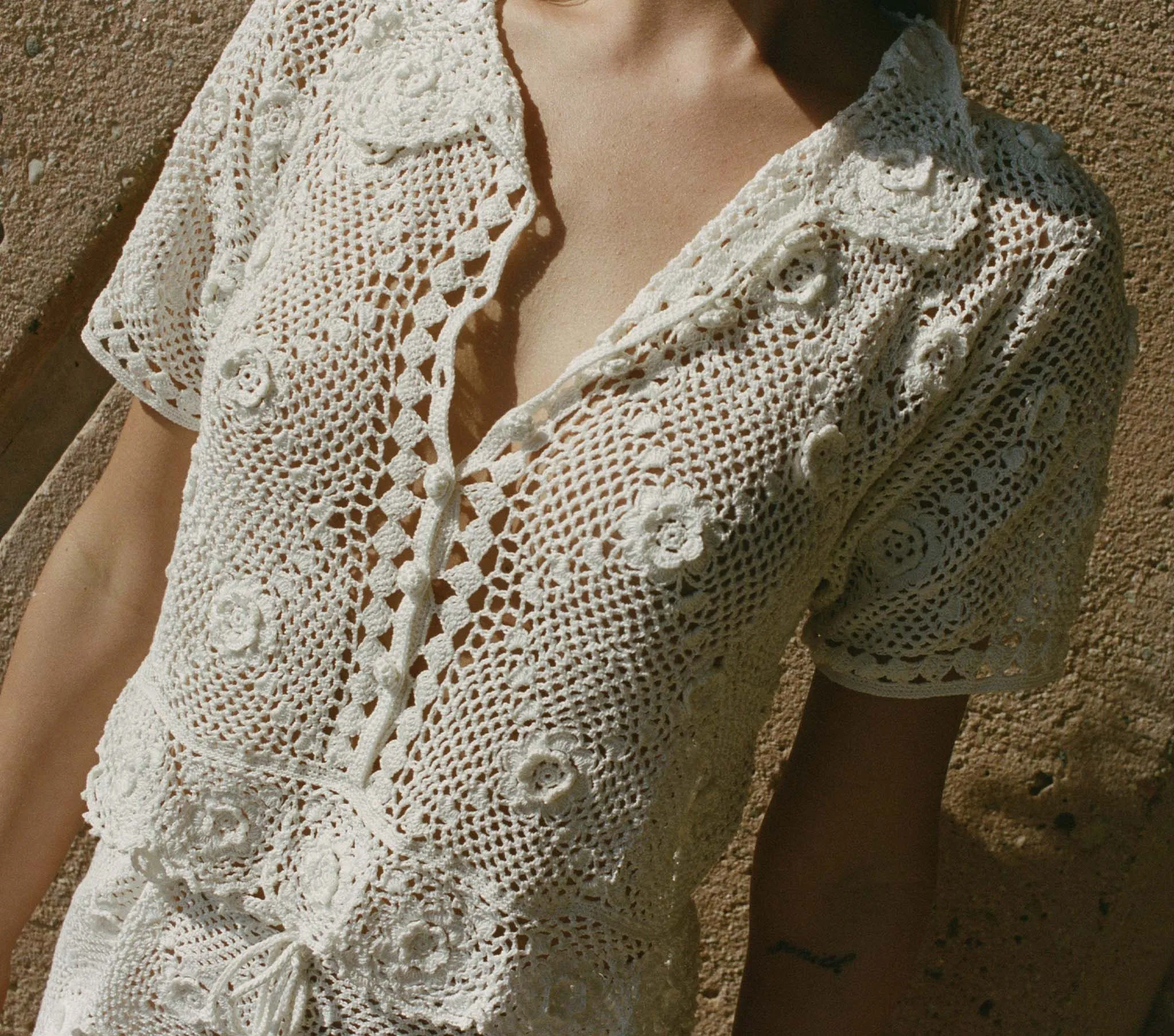 HMD -- CLEMENTE TOP -- PEARL sold by Doen product image thumbnail 2