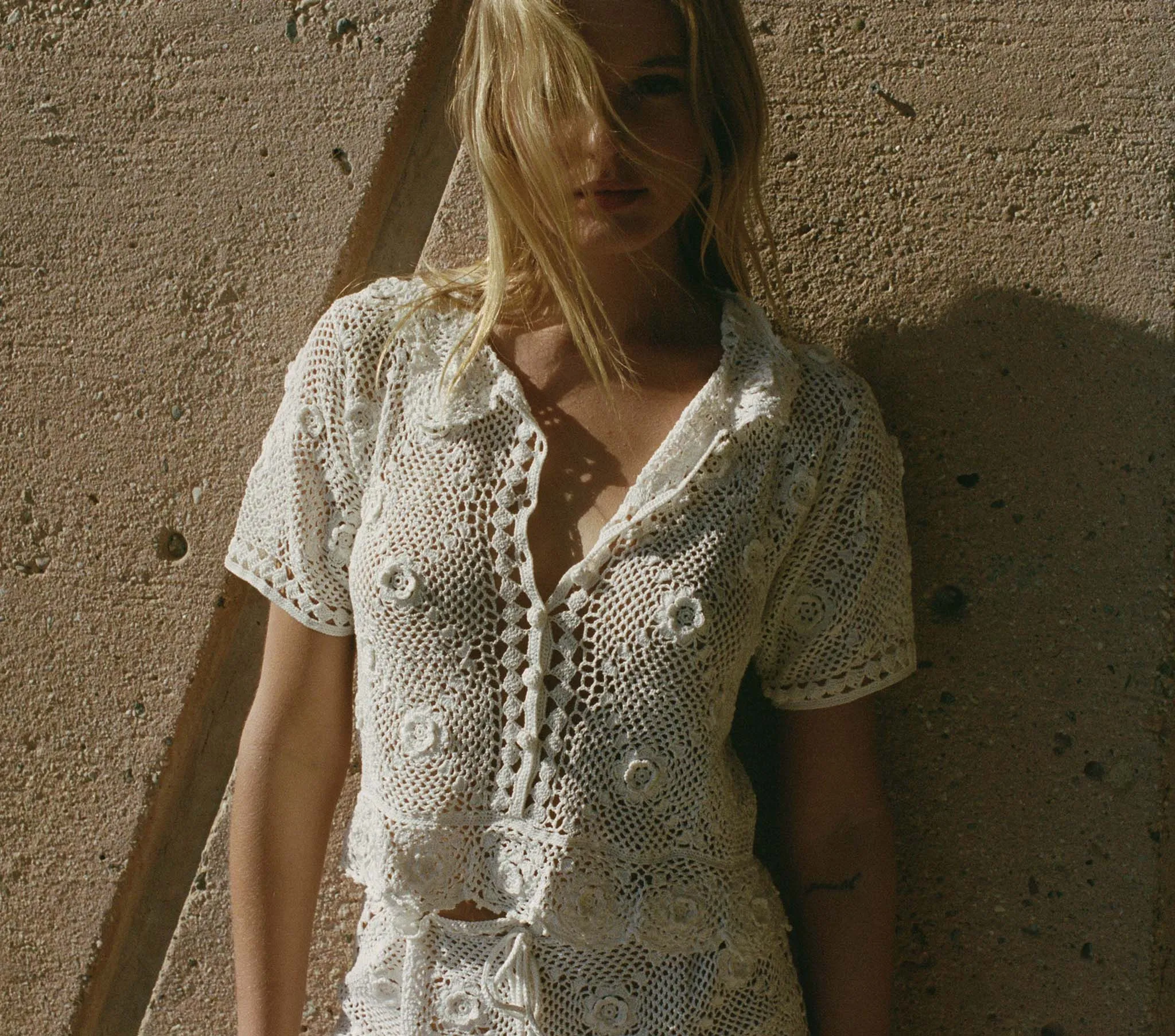 HMD -- CLEMENTE TOP -- PEARL sold by Doen