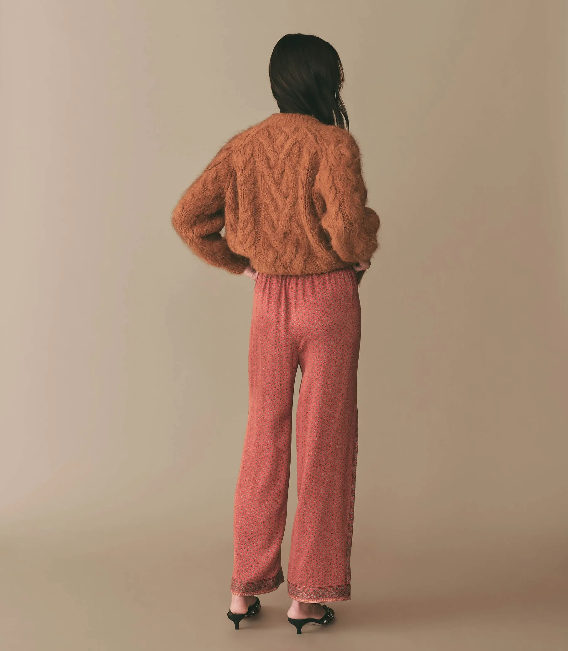 ADELINA CARDIGAN -- BRIGHT PUMPKIN sold by Doen product image thumbnail 5