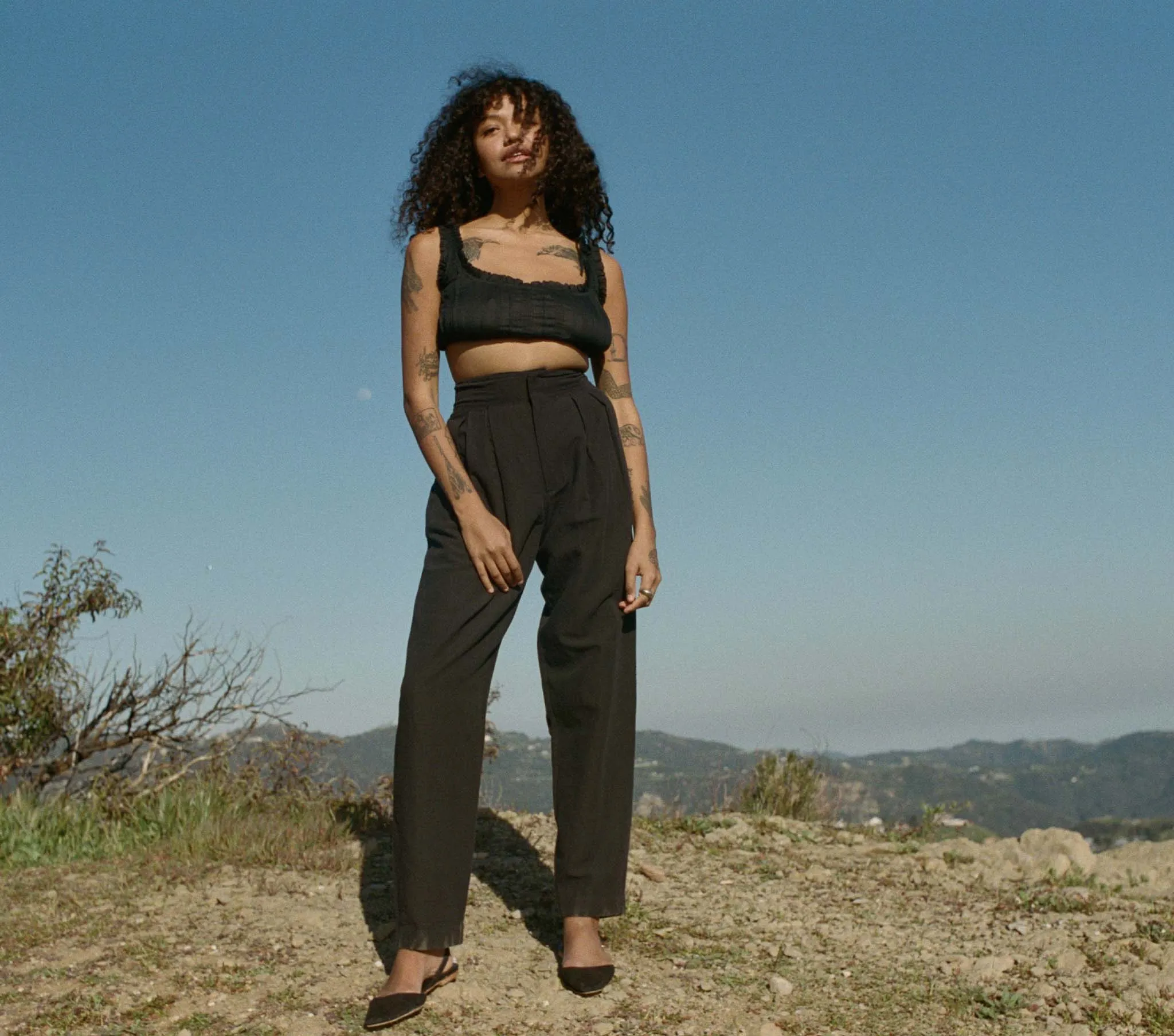 HMD -- RENEE TOP -- BLACK sold by Doen product image thumbnail 2