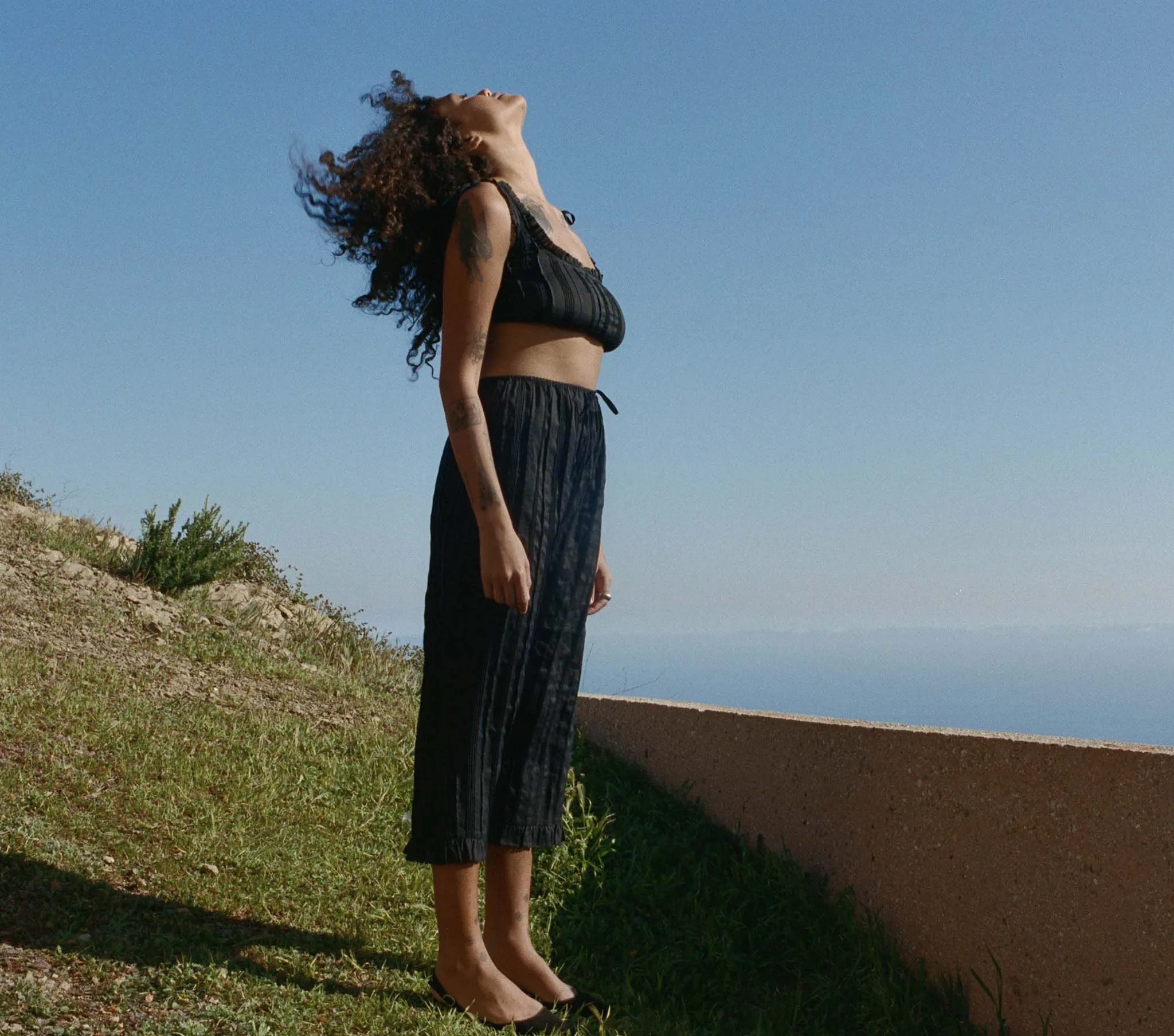 HMD -- RENEE TOP -- BLACK sold by Doen product image thumbnail 3