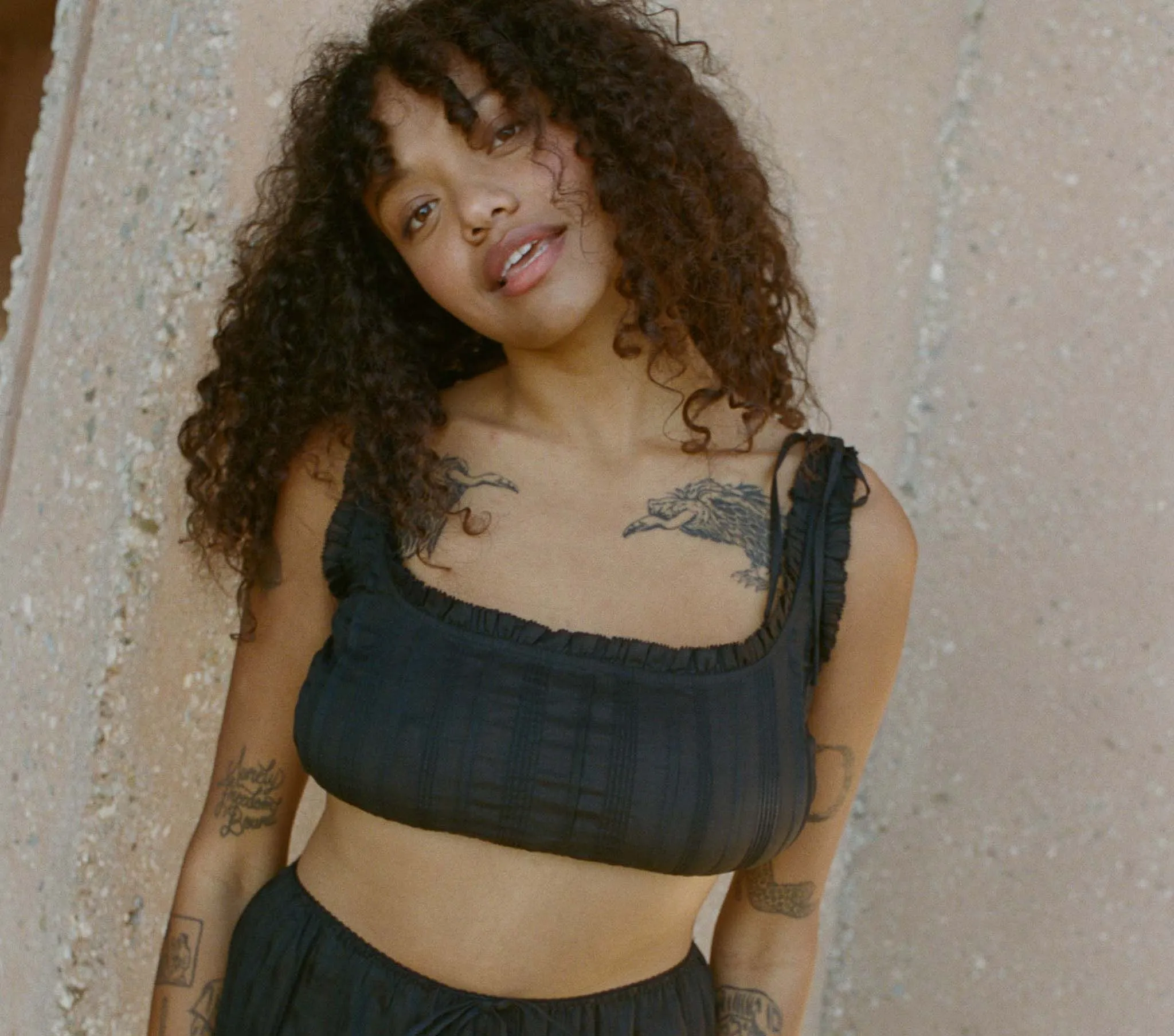 HMD -- RENEE TOP -- BLACK sold by Doen product image thumbnail 4