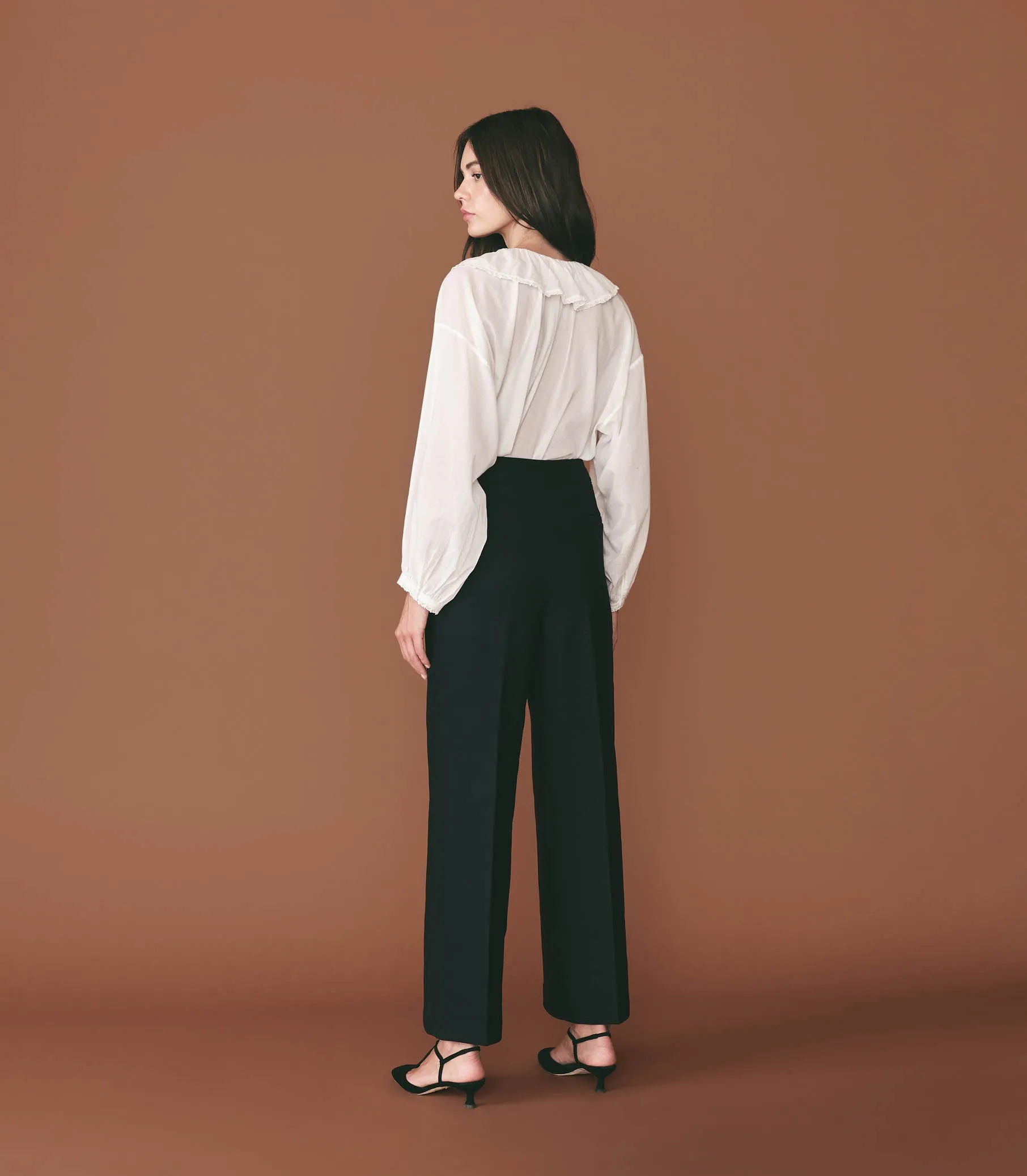 GLENNE PANT -- DEEP NAVY sold by Doen product image thumbnail 4