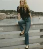 ANISA CARDIGAN -- NAVY sold by Doen