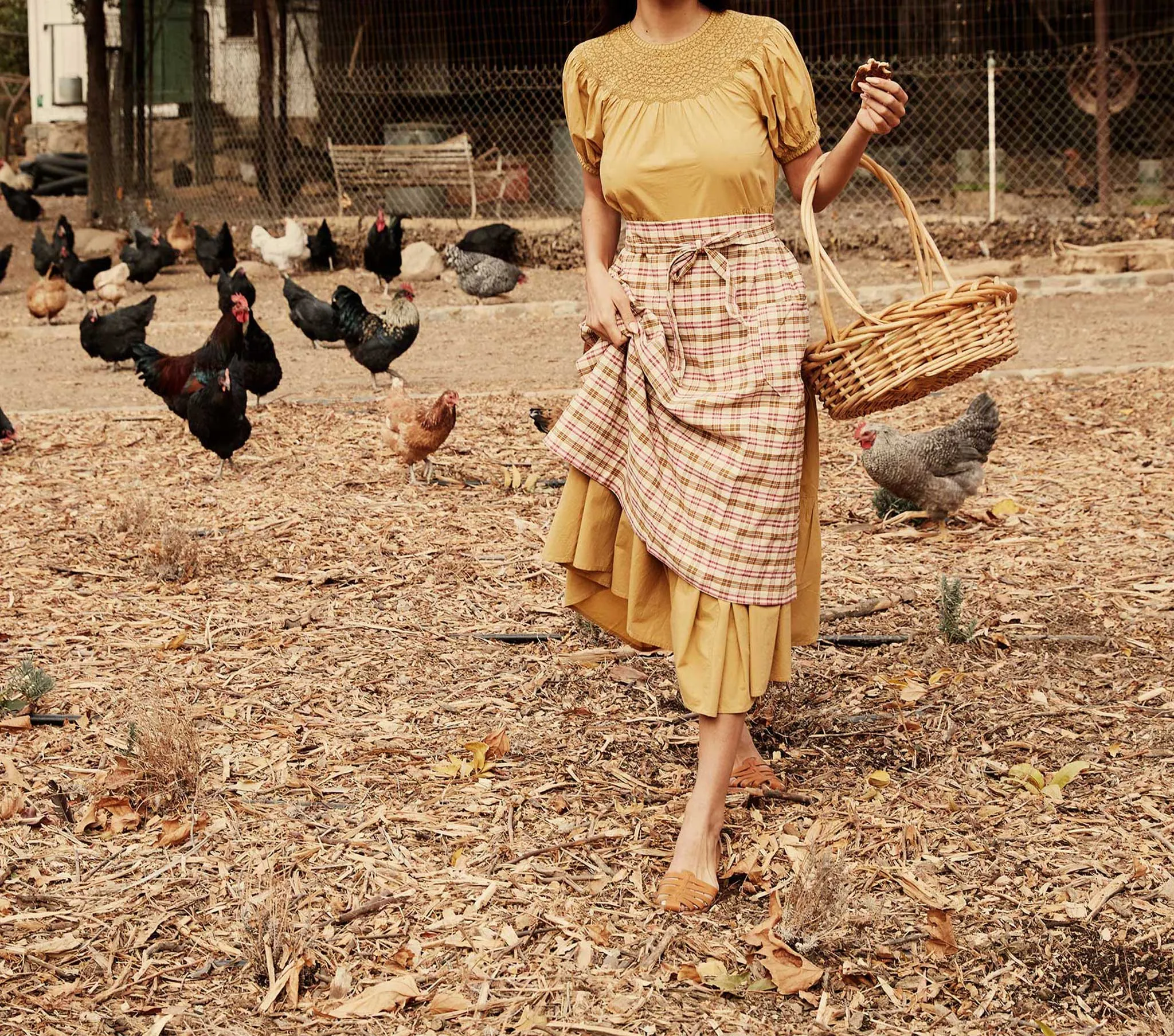 HMD -- GILDA DRESS -- WHEAT sold by Doen product image thumbnail 3