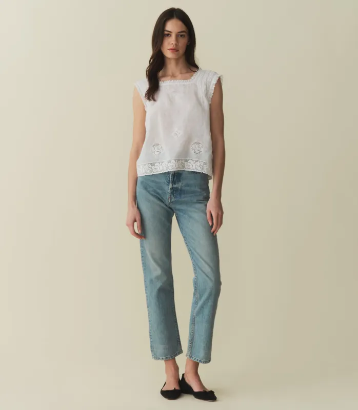 CARLOW TOP -- SALT sold by Doen