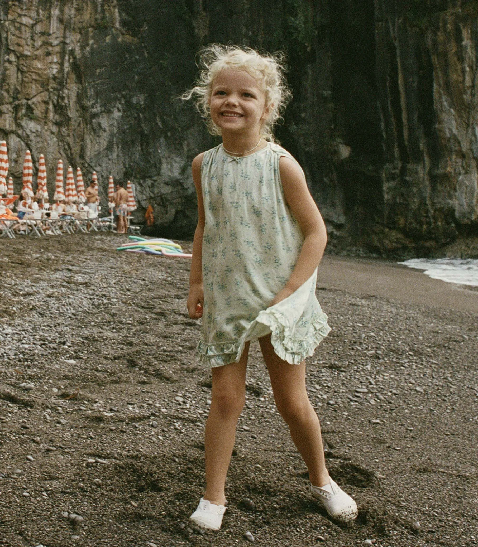 KENZIE DRESS -- VERTE HILLSIDE HEATHER sold by Doen