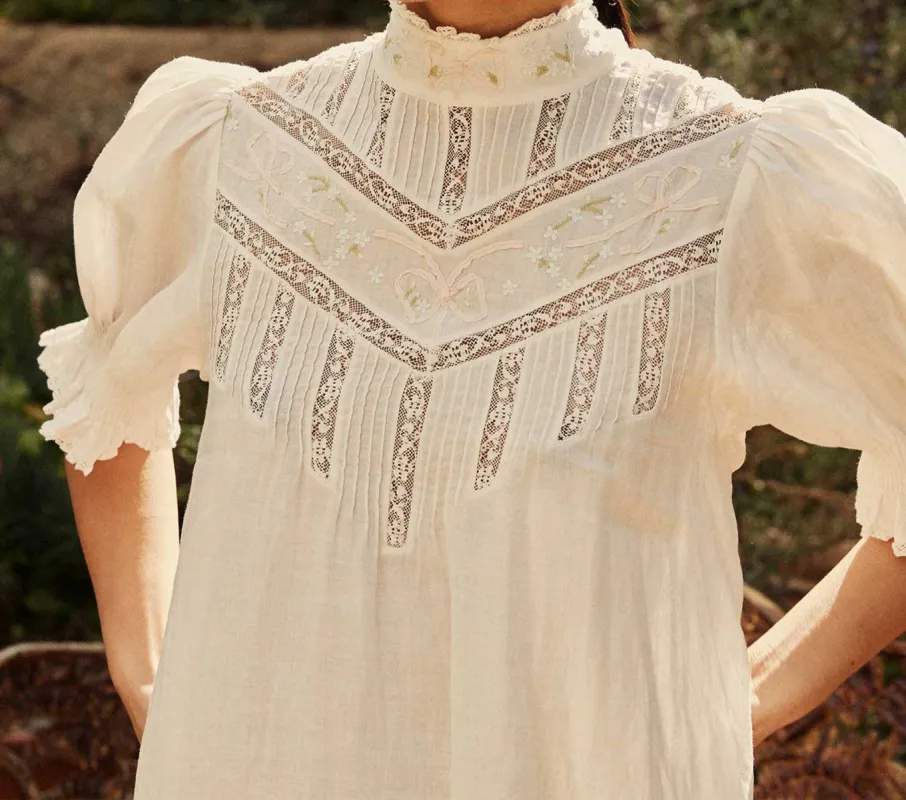 HMD -- SILVESTRA DRESS -- HIMALAYAN SALT sold by Doen