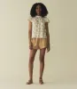 YVIE TOP -- GOLD FROLICKING FLORAL sold by Doen