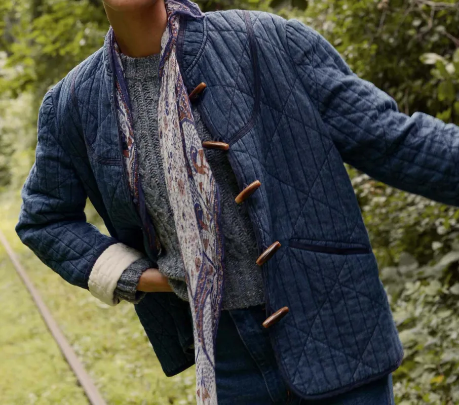 HMD -- PARKER JACKET -- AVIGNON WASH sold by Doen