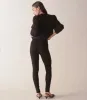 LETO KNIT PANT -- BLACK sold by Doen