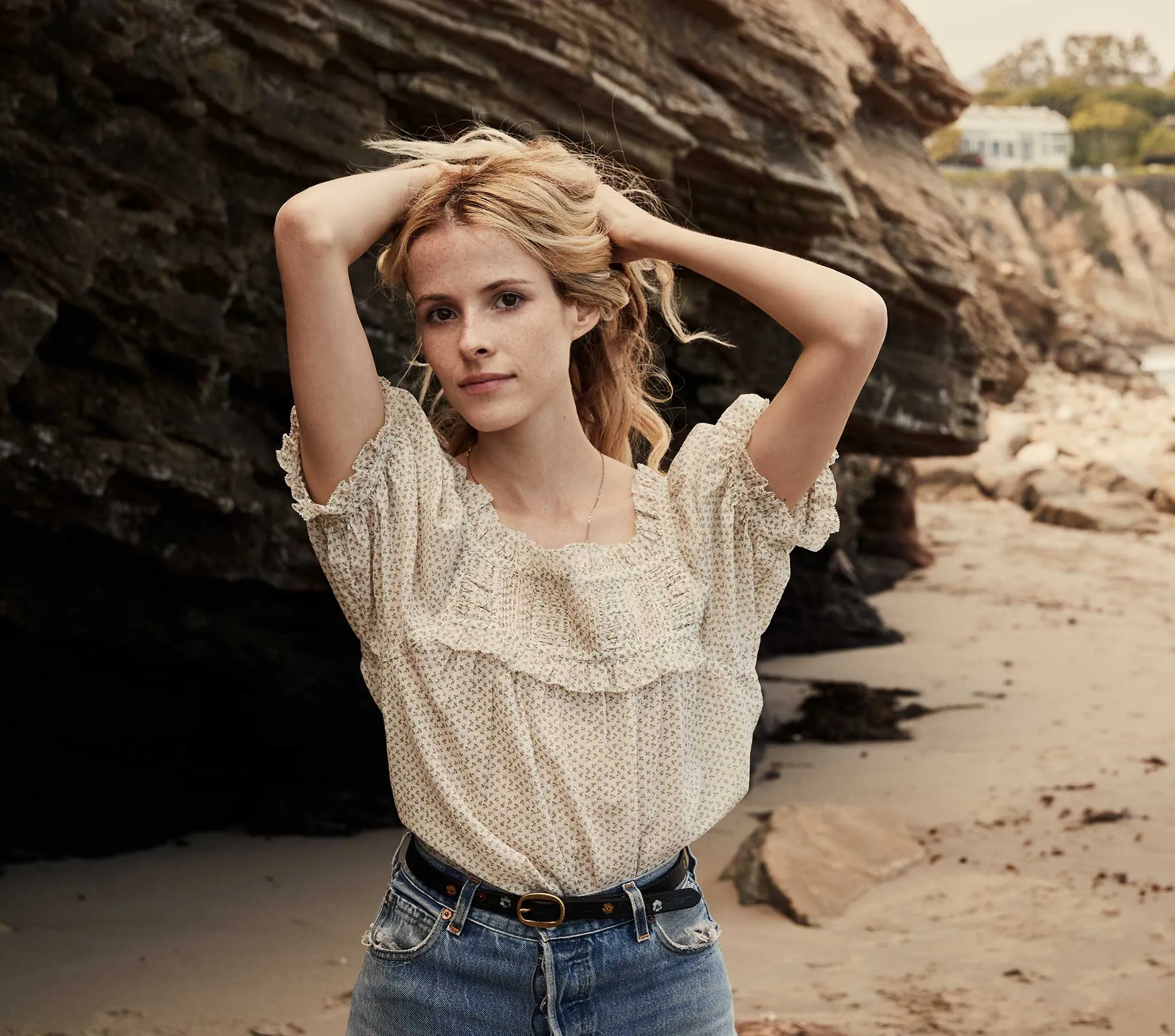 HMD -- FRANCES TOP -- PINK BISOU FLORAL sold by Doen product image thumbnail 3