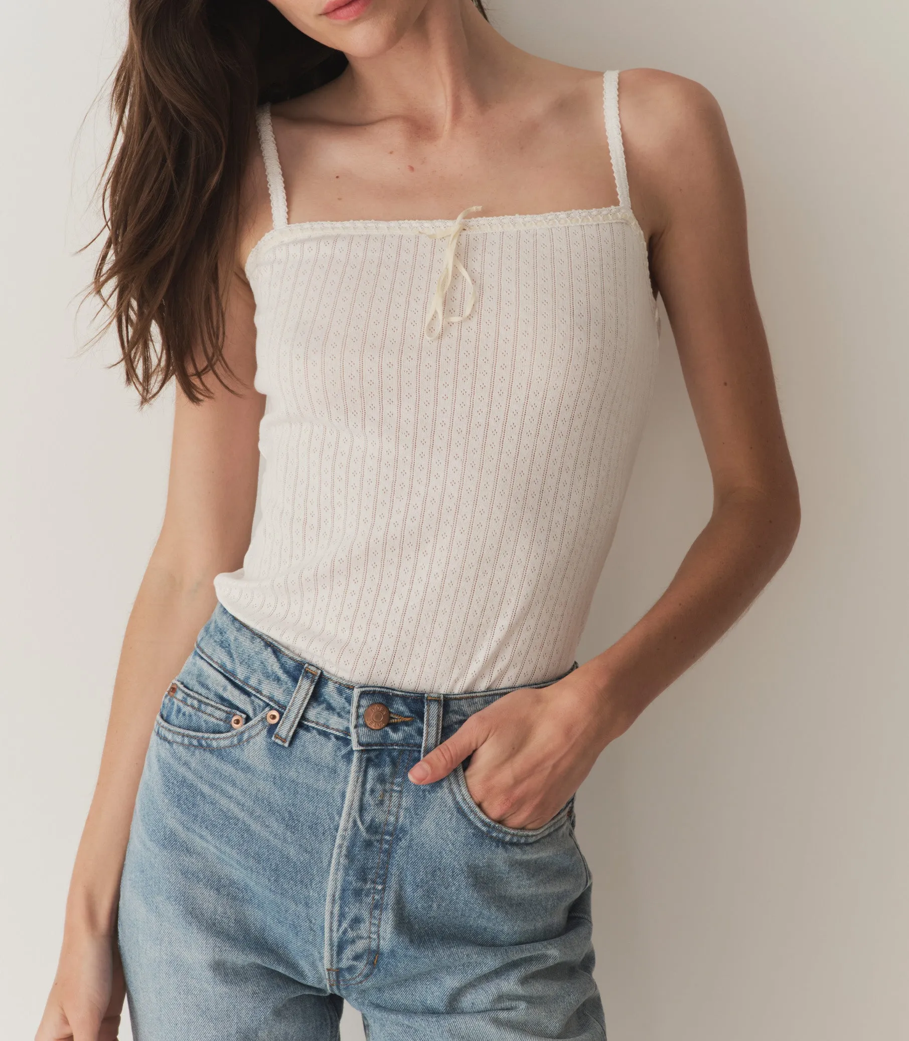 LIGEA TANK -- SALT sold by Doen product image thumbnail 3