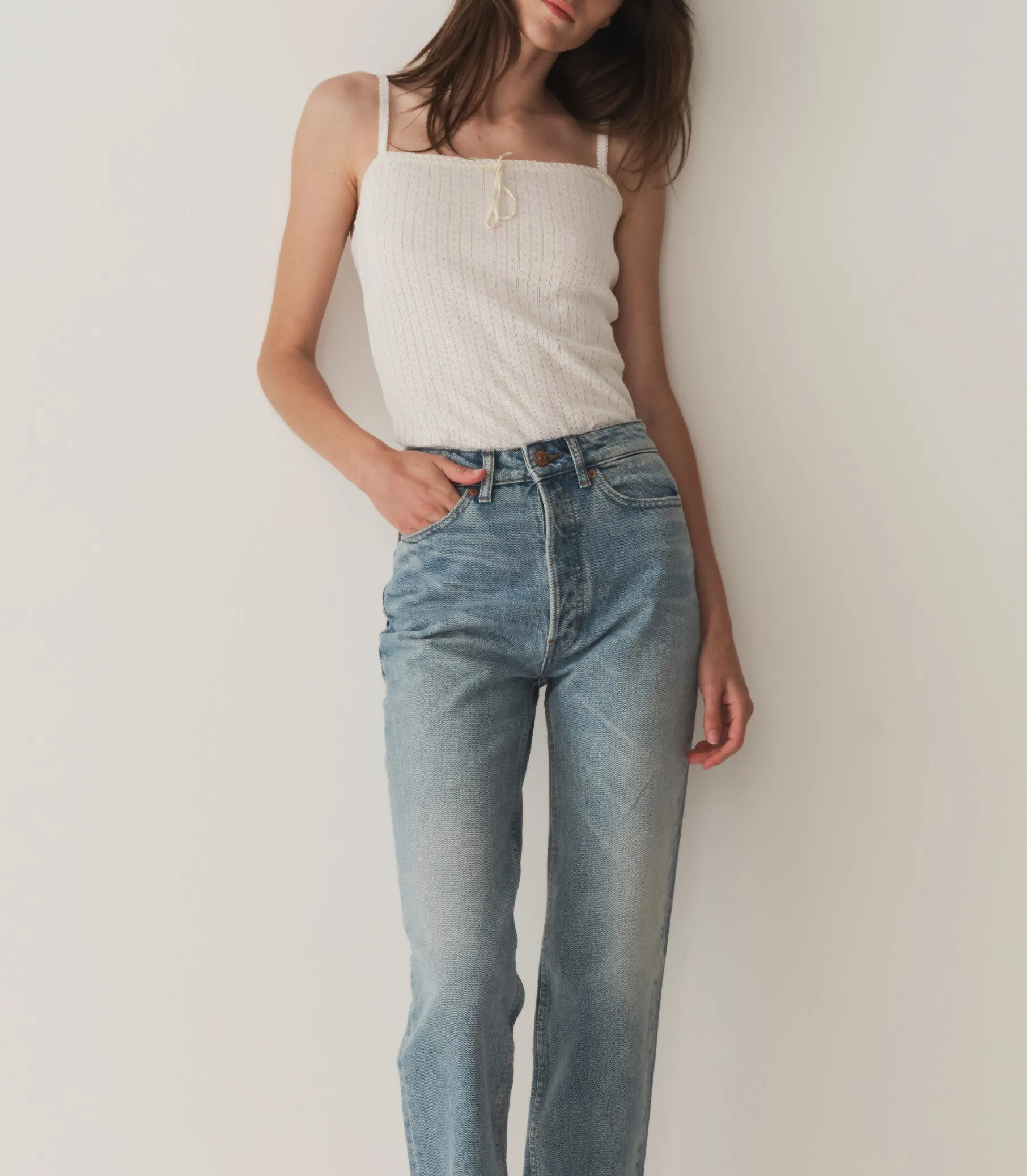 LIGEA TANK -- SALT sold by Doen