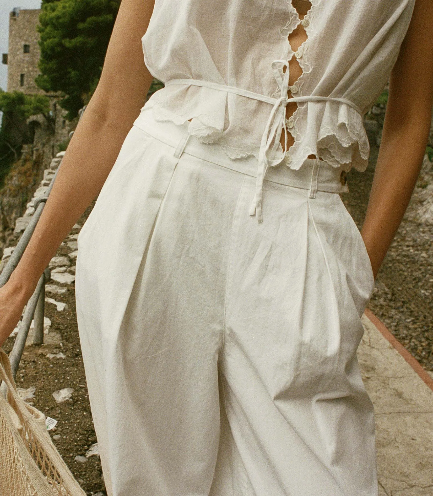 HILAIRE PANT -- SALT sold by Doen product image thumbnail 3