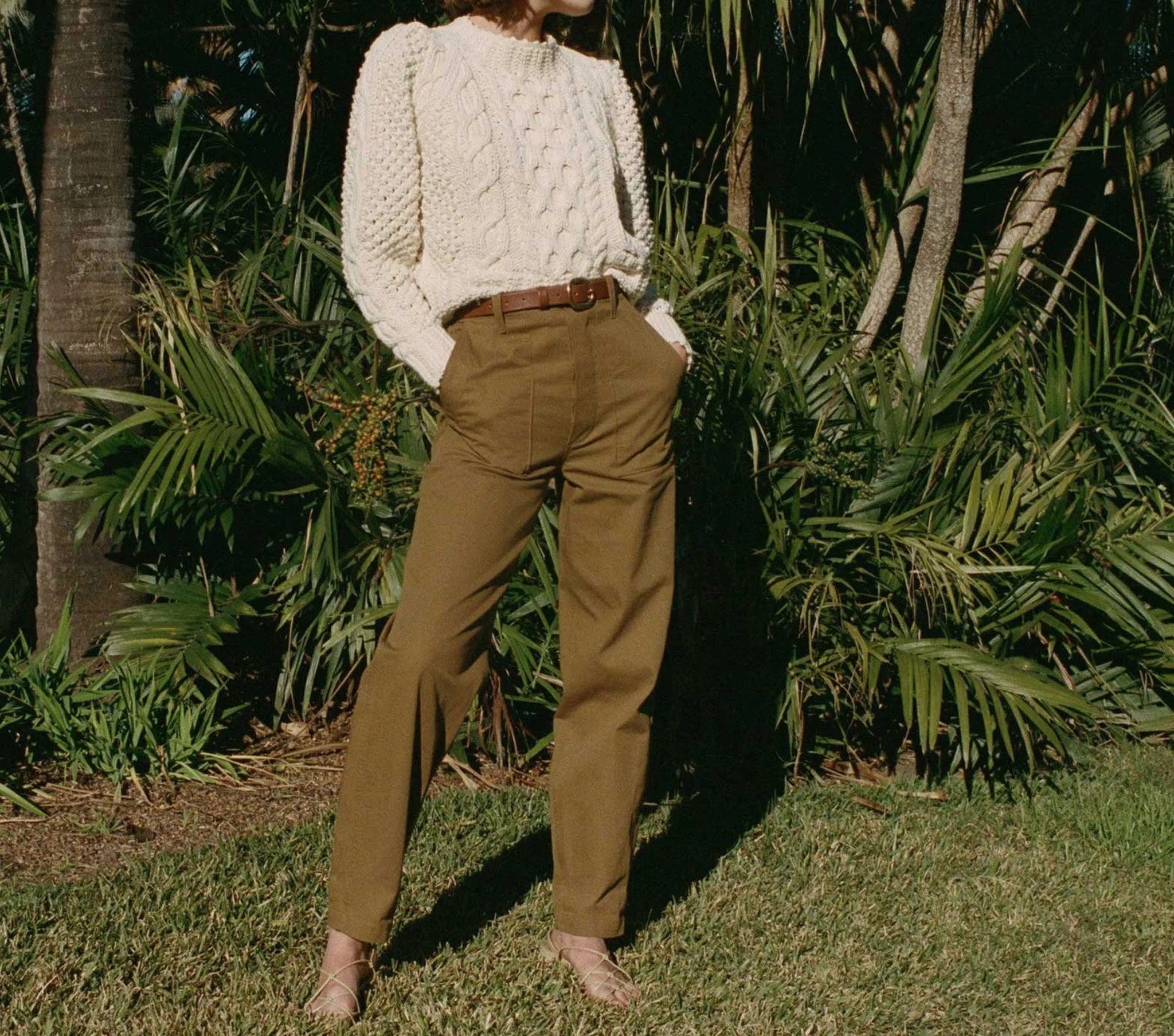 WALKER PANT -- BOSCAGE sold by Doen