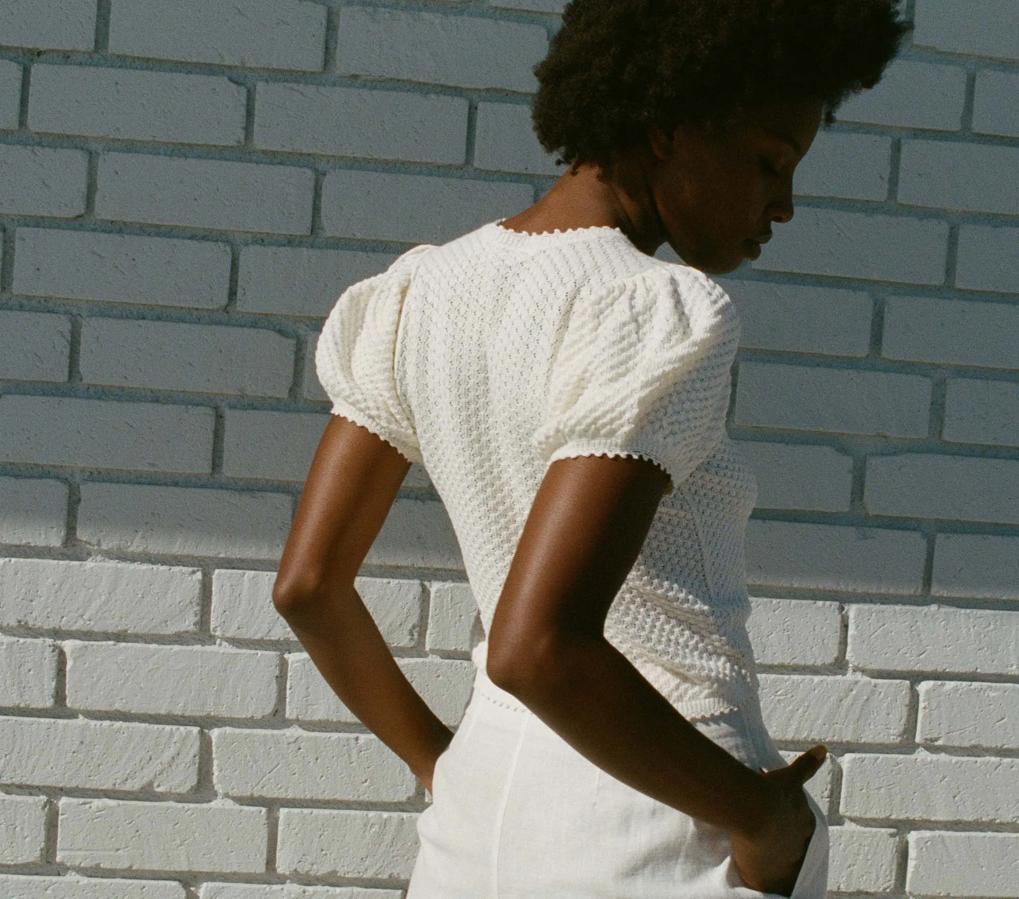 HMD -- CARENA TOP -- GARDENIA sold by Doen product image thumbnail 5