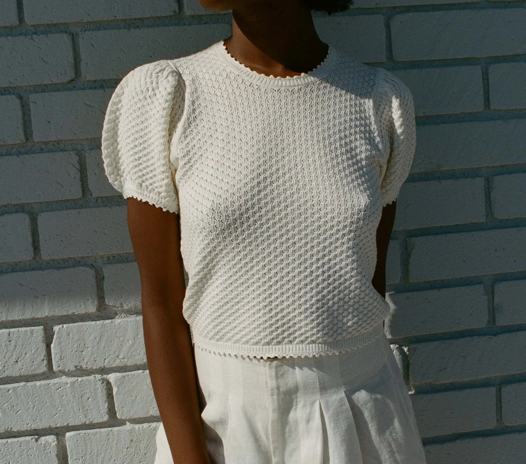 HMD -- CARENA TOP -- GARDENIA sold by Doen product image thumbnail 2